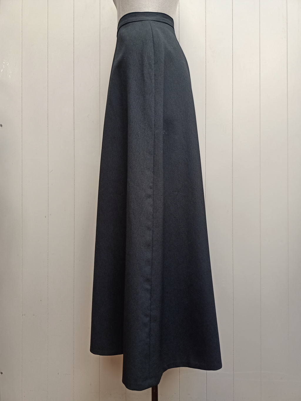 Vintage Black Maxi Skirt