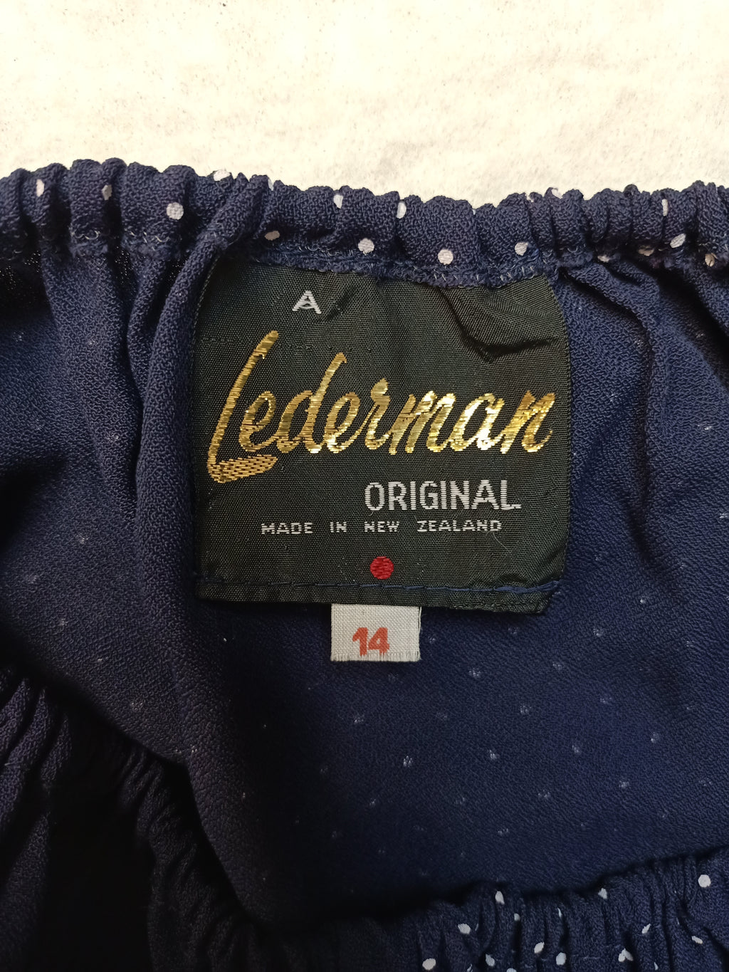 Vintage Lederman Dress