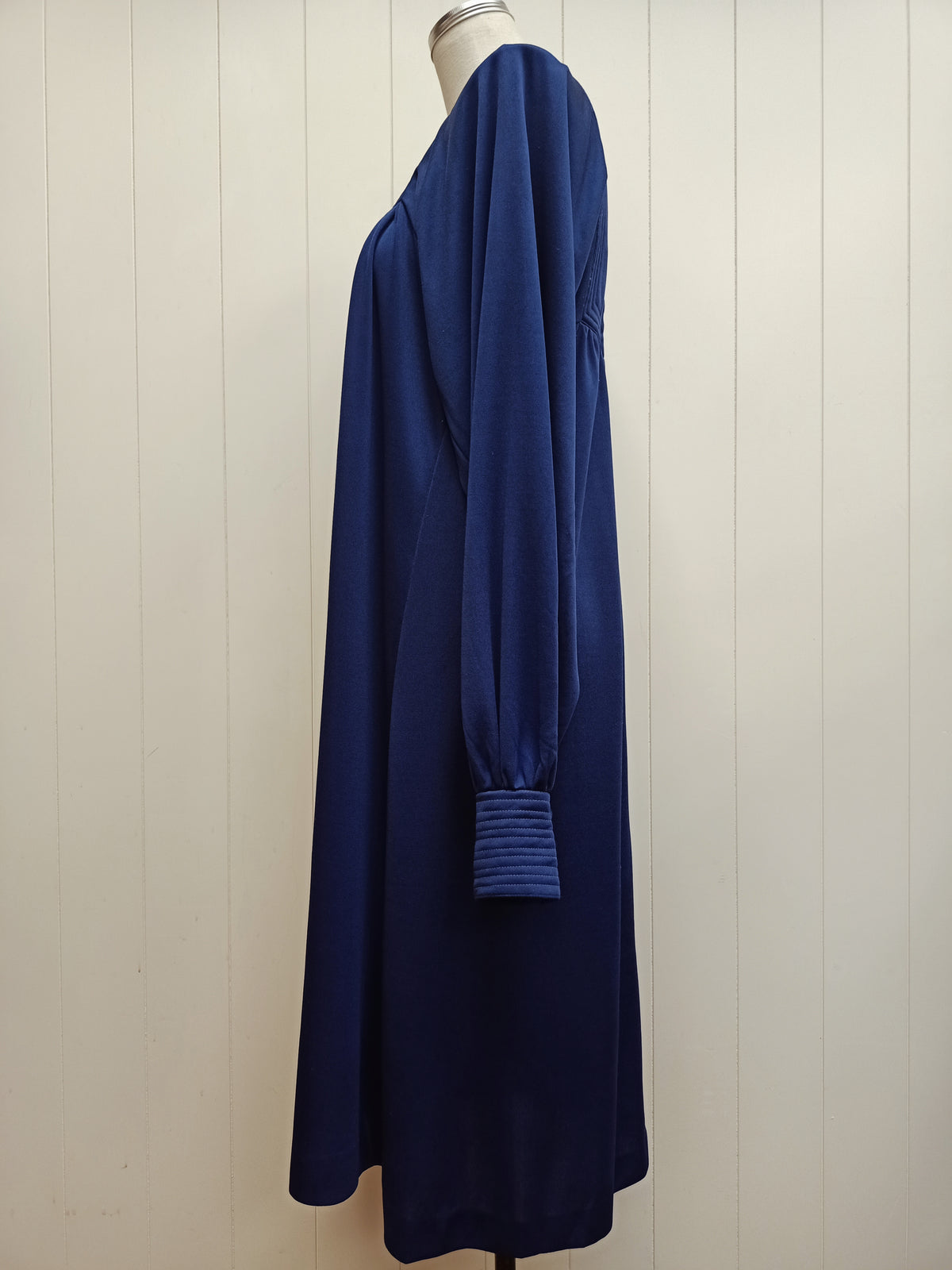 Vintage Deltex Fashion Navy Dress