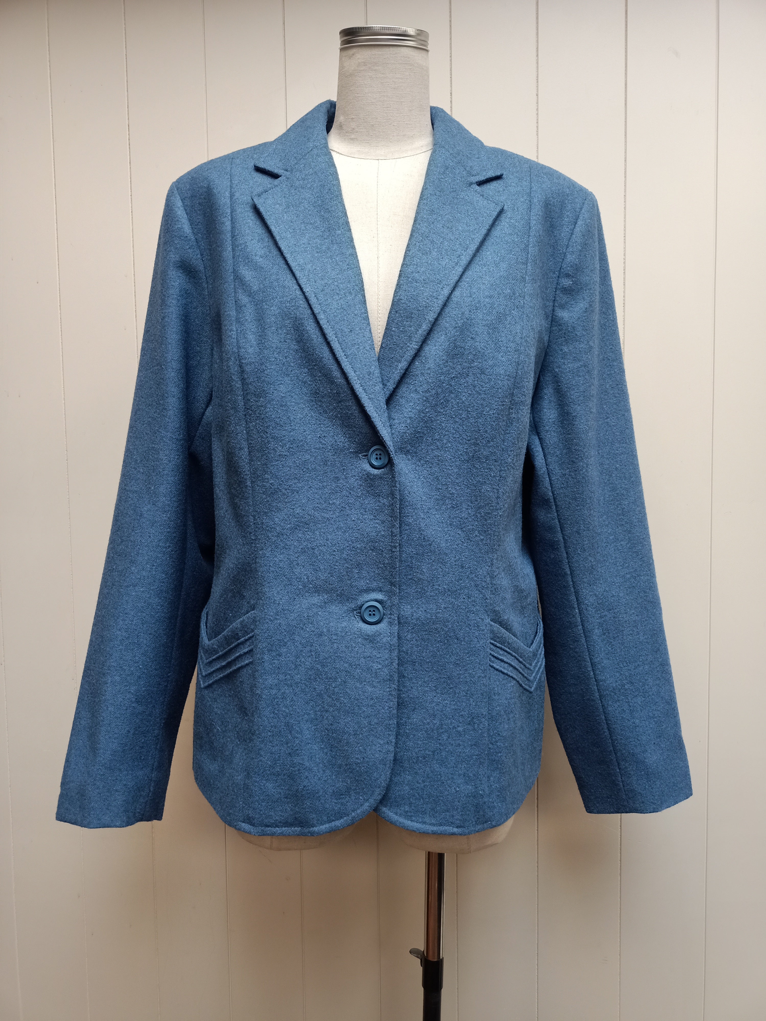 Vintage Missy Blue Blazer