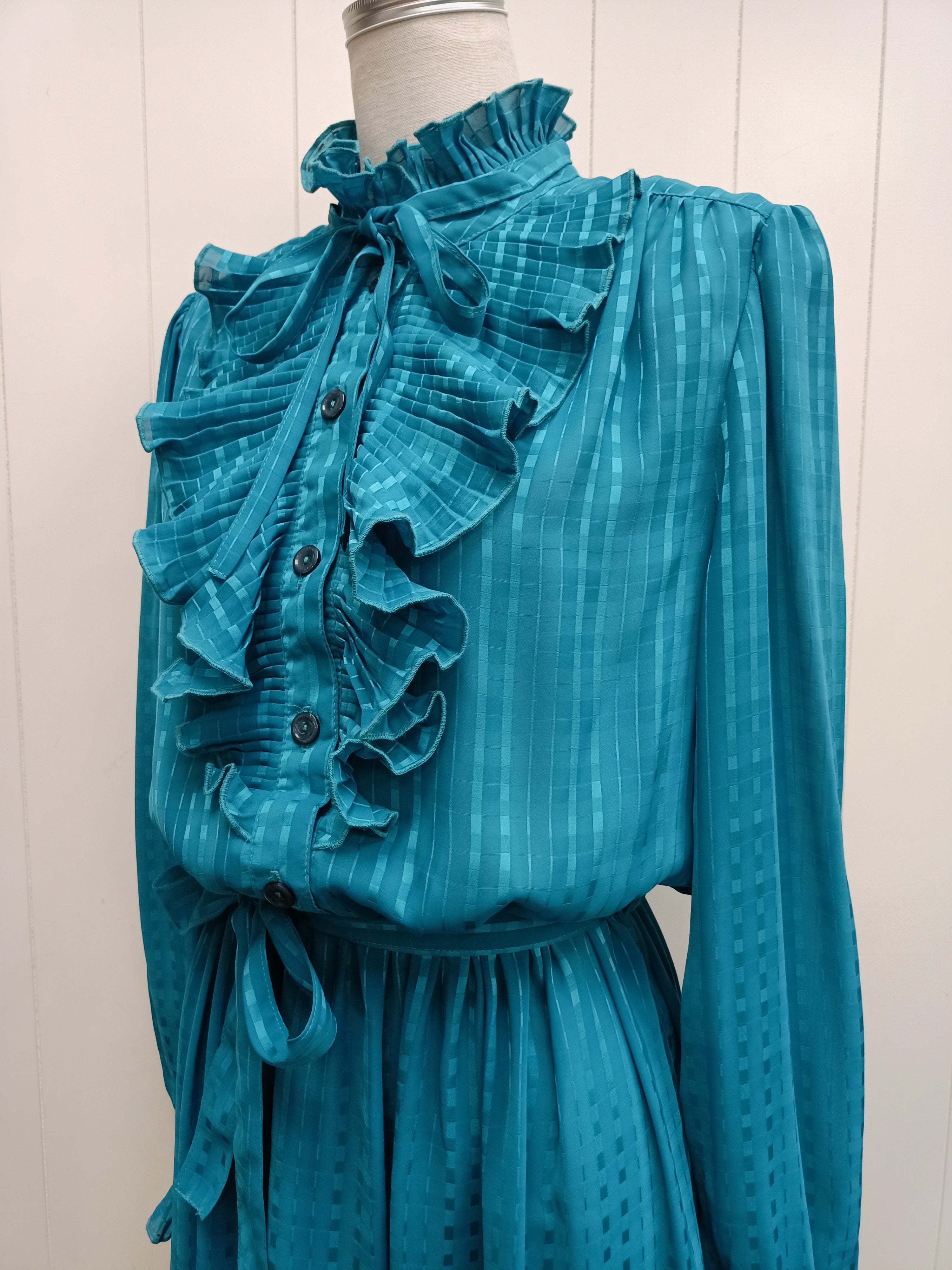 Vintage Hayseeds Ruffle Dress