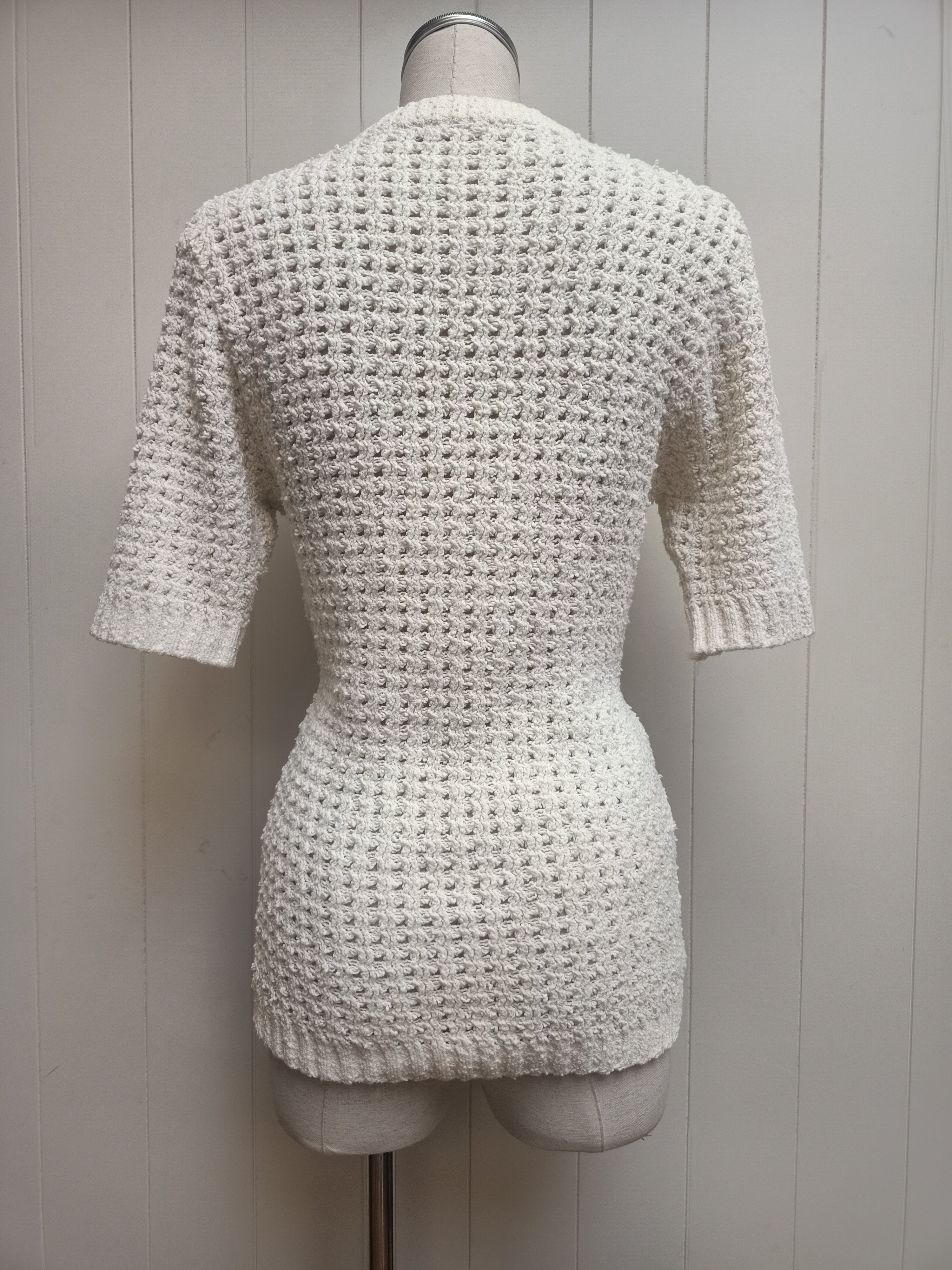 Vintage Crimped Knit Shirt