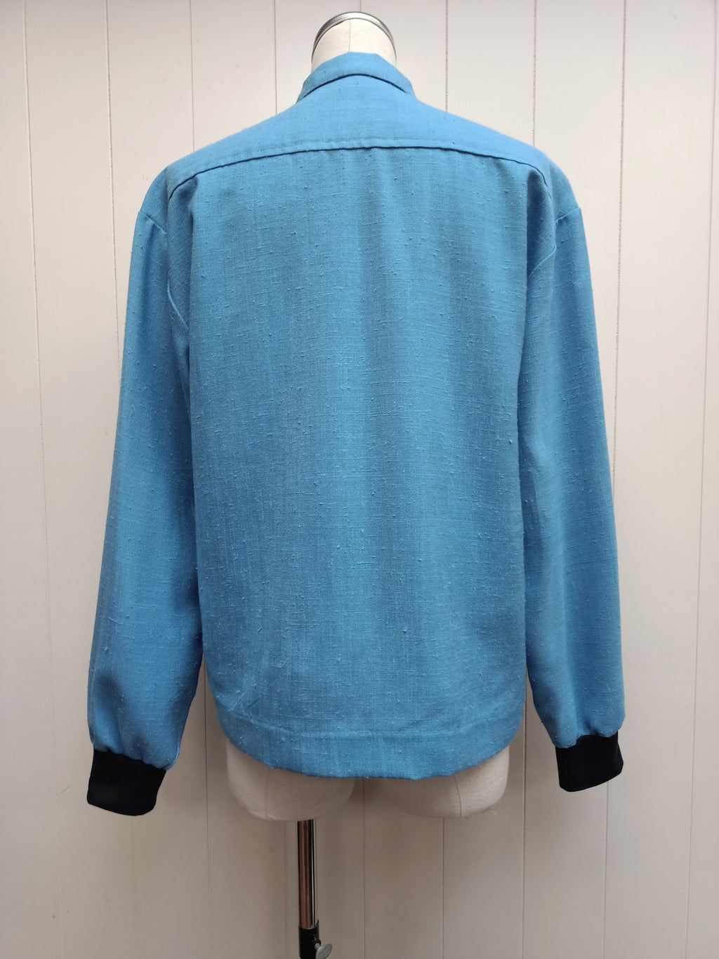 Vintage Mens Playboy Slub Cotton Bomber Jacket