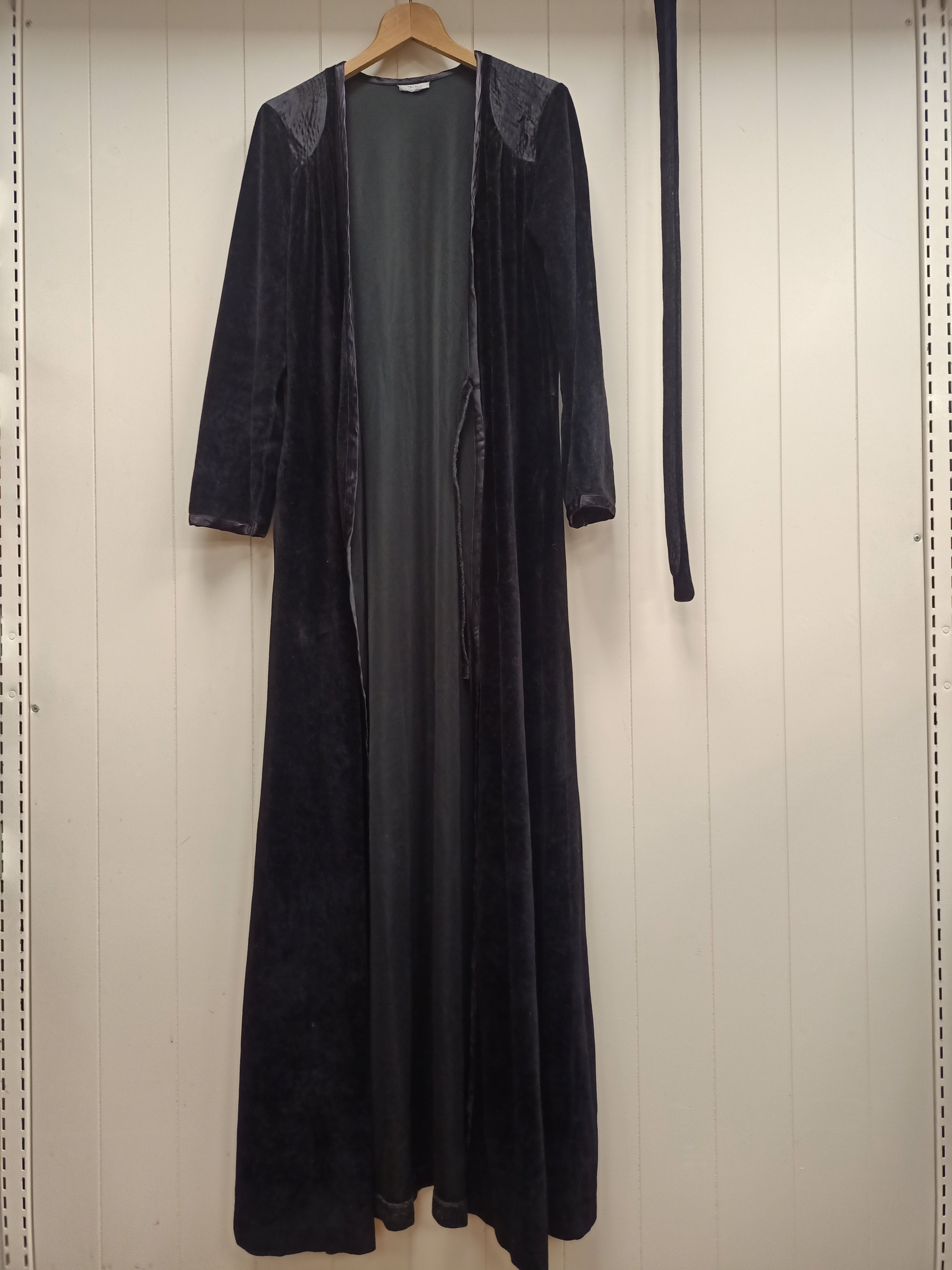 Vintage Je T'Aime Velvet Robe
