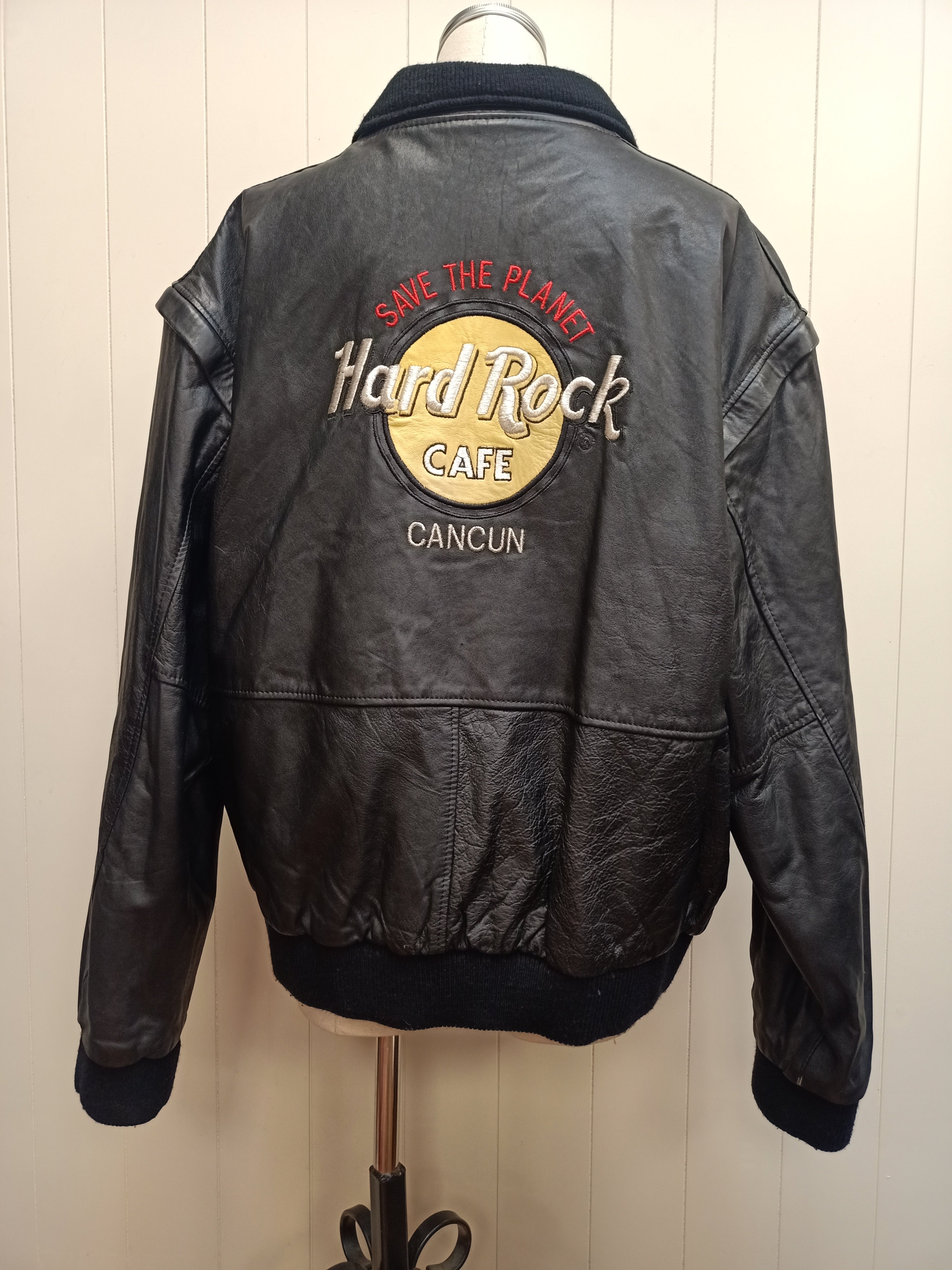 Hard Rock Cafe Leather Jacket