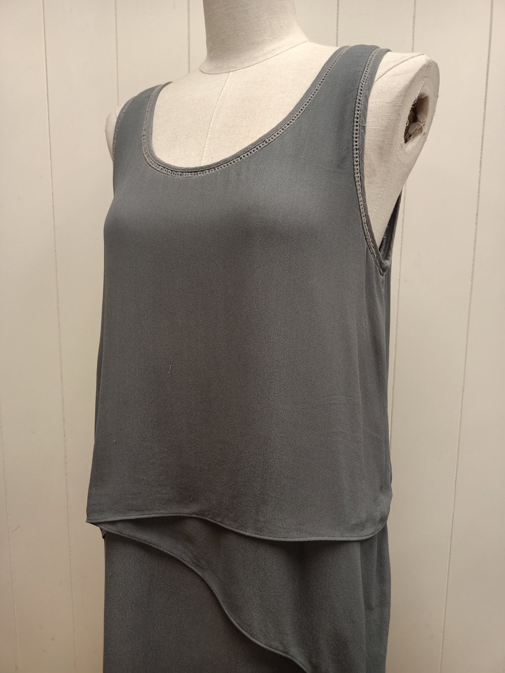Mint Velvet Assymetric Crepe Dress