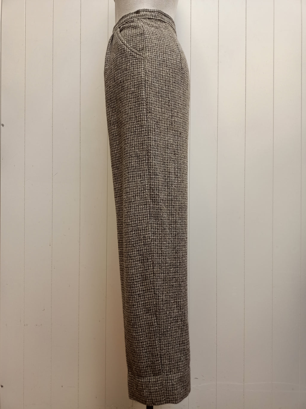 Vintage Brown Tweed Pants