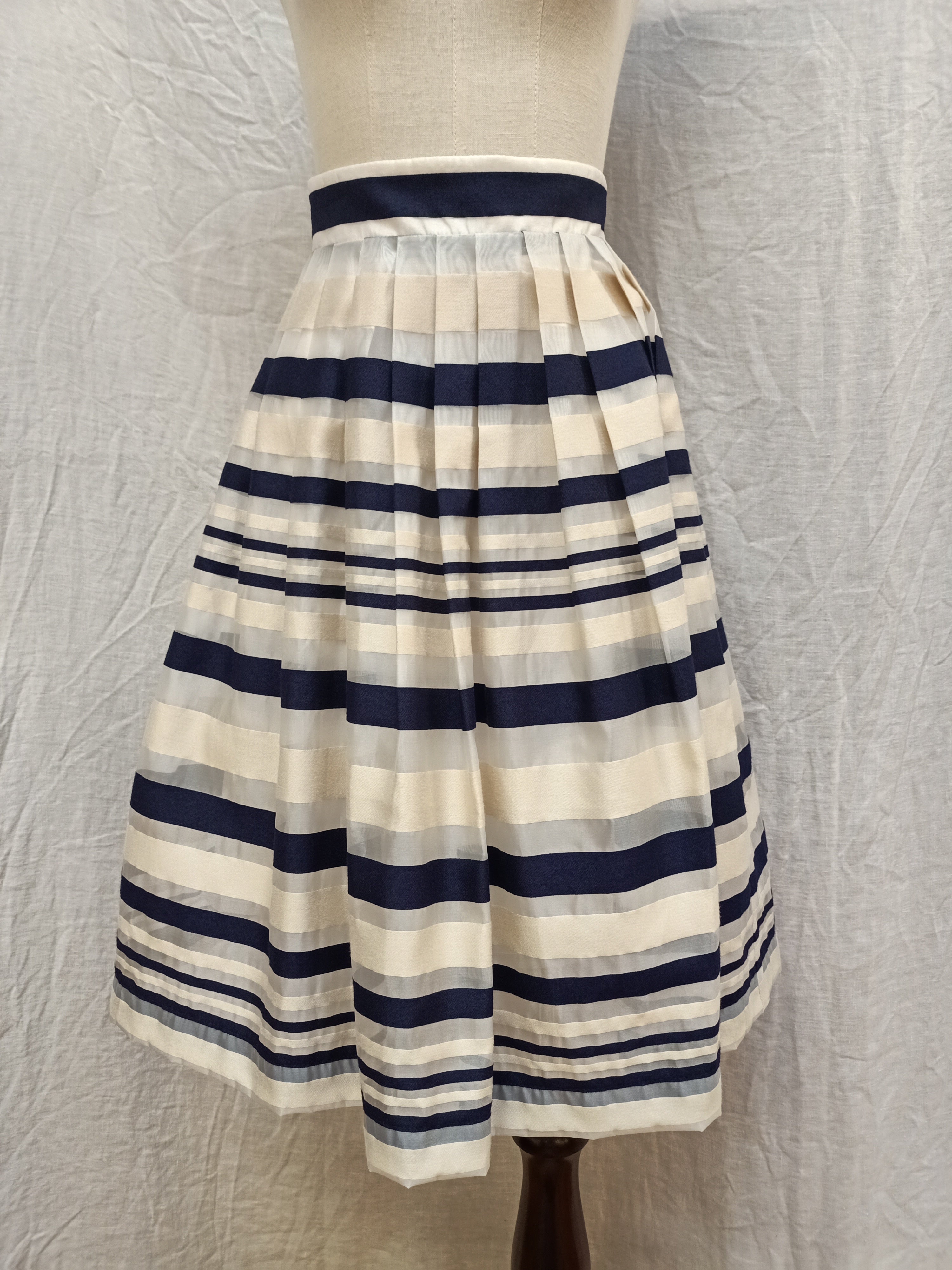 World Pleated Skirt
