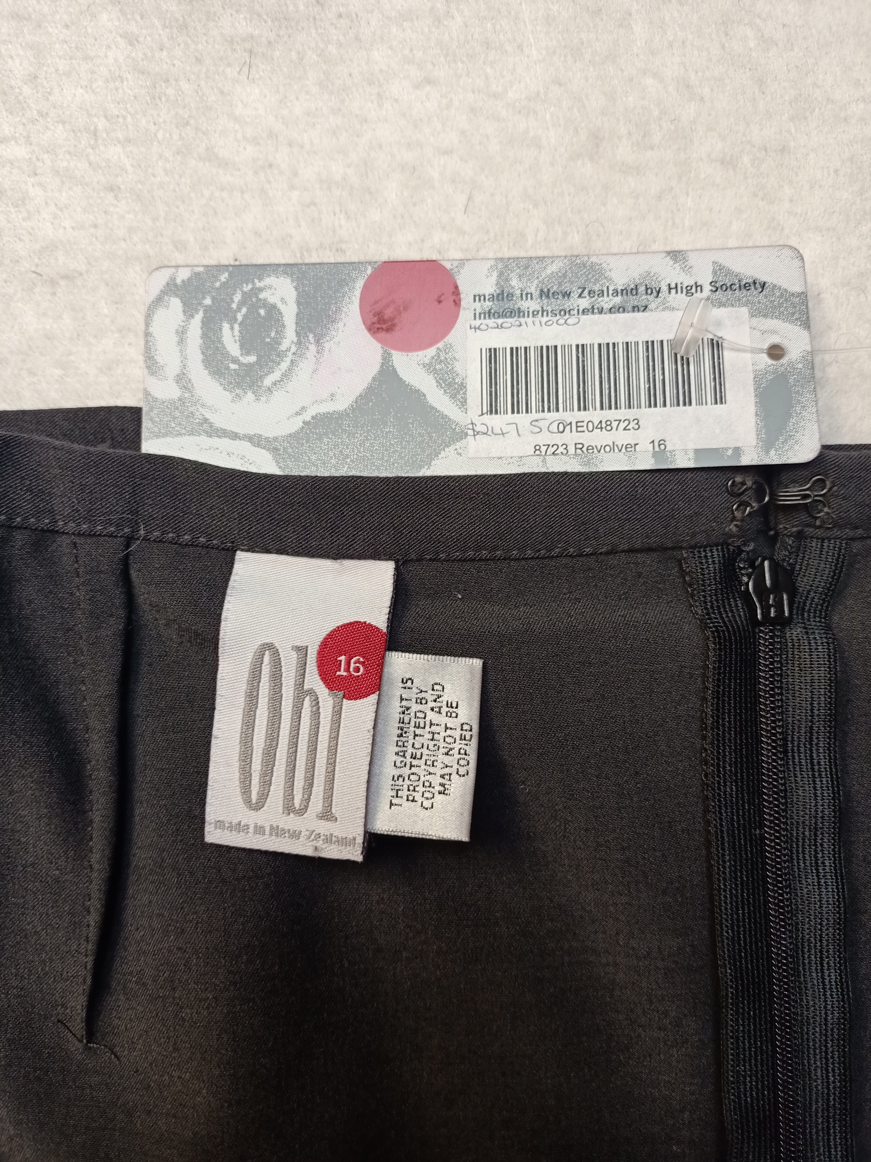 Obi Side Detail Skirt