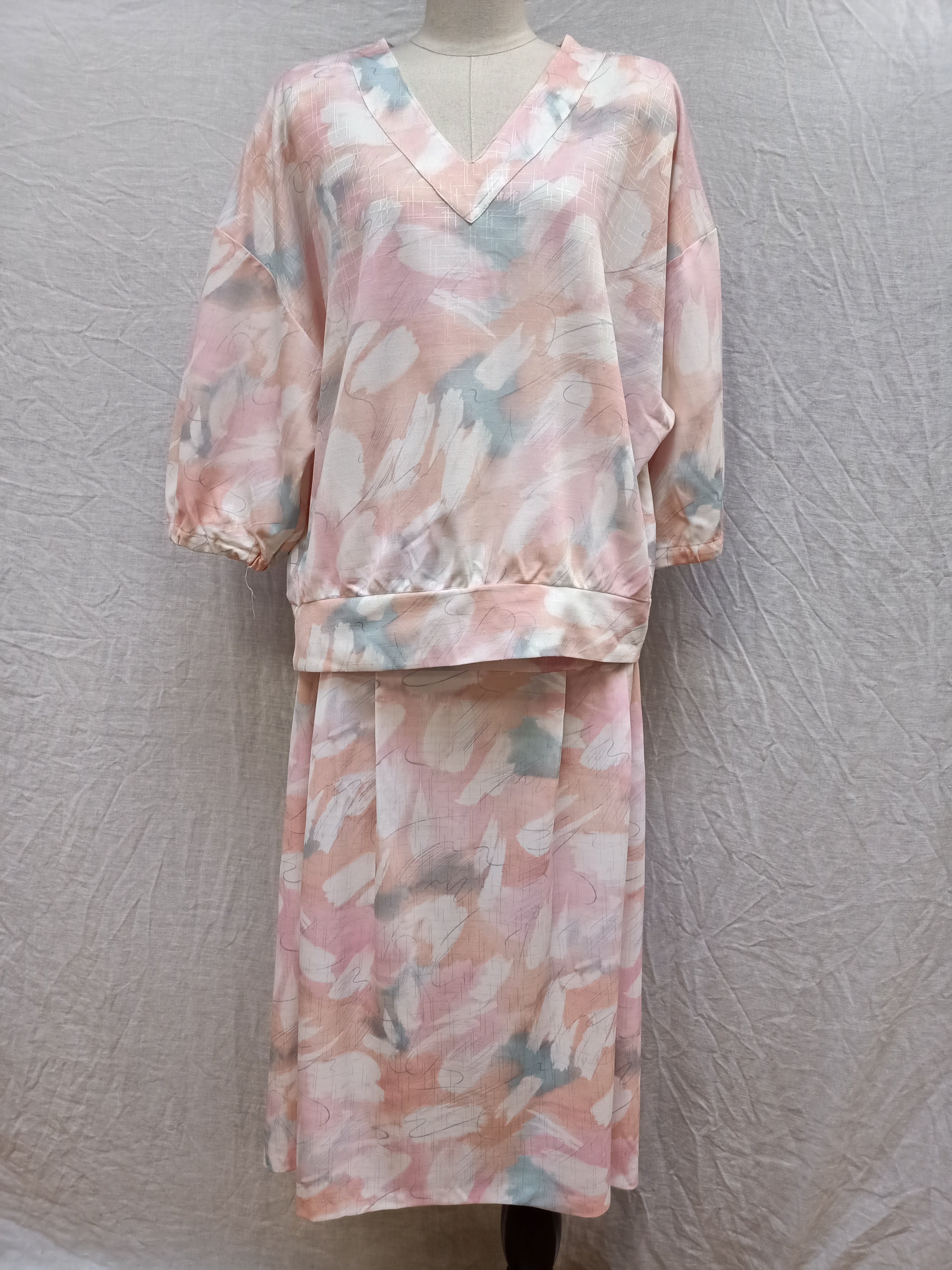 Vintage Abstract Co-Ord Set