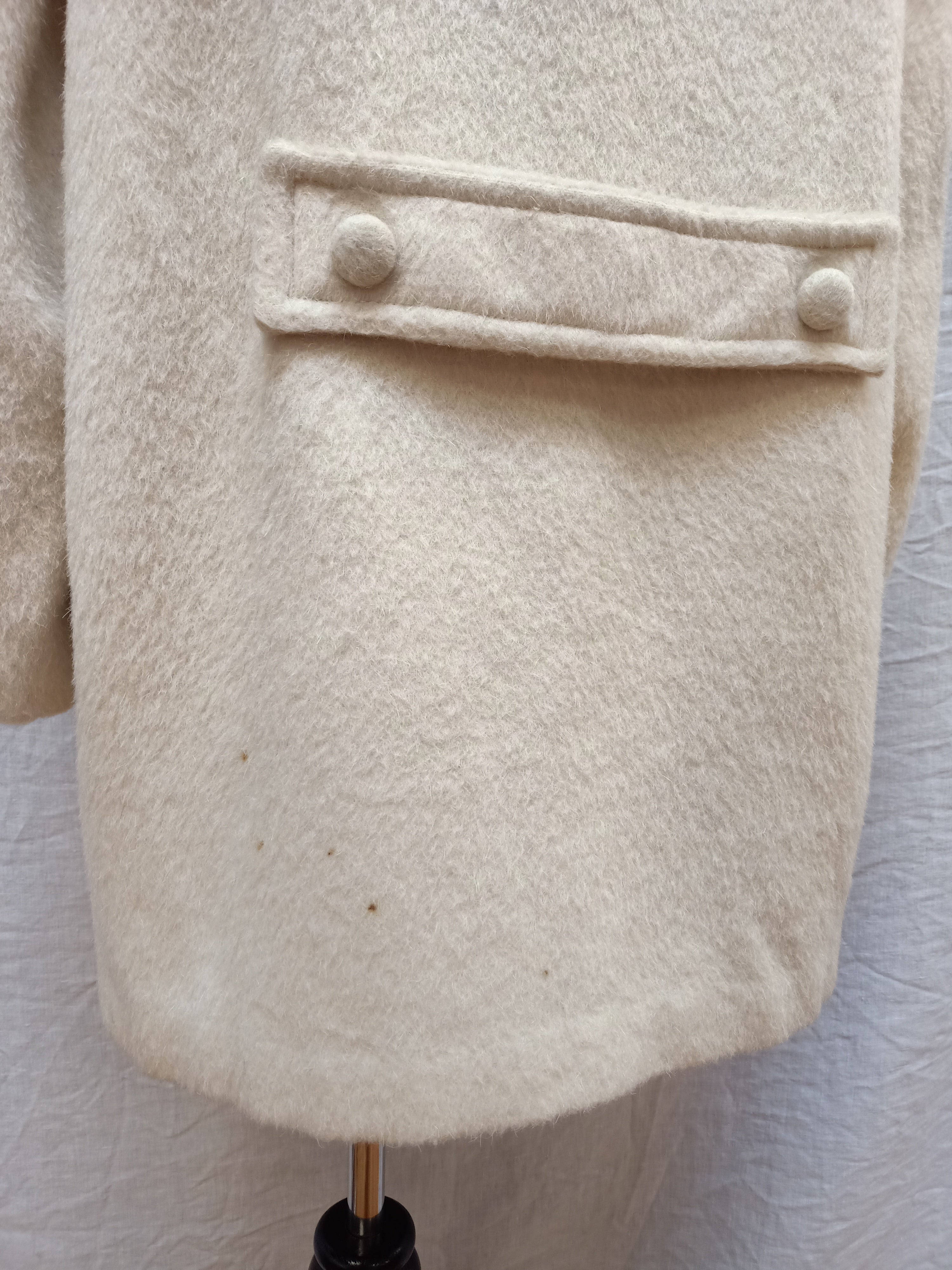 Vintage Wool and Mohair Coat