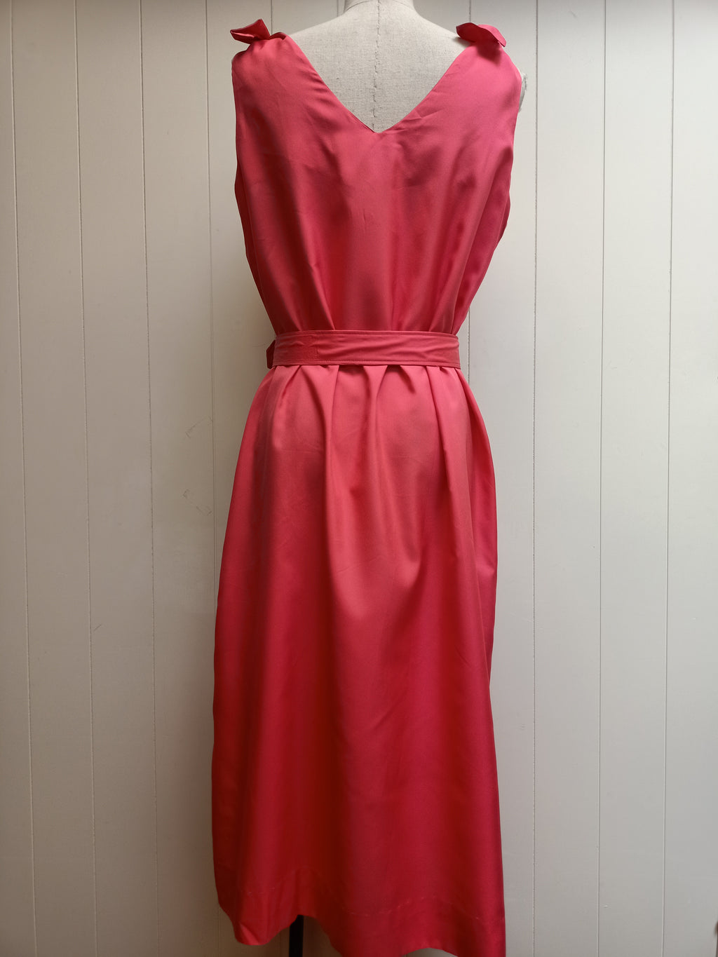 Vintage Shoulder Tie Dress