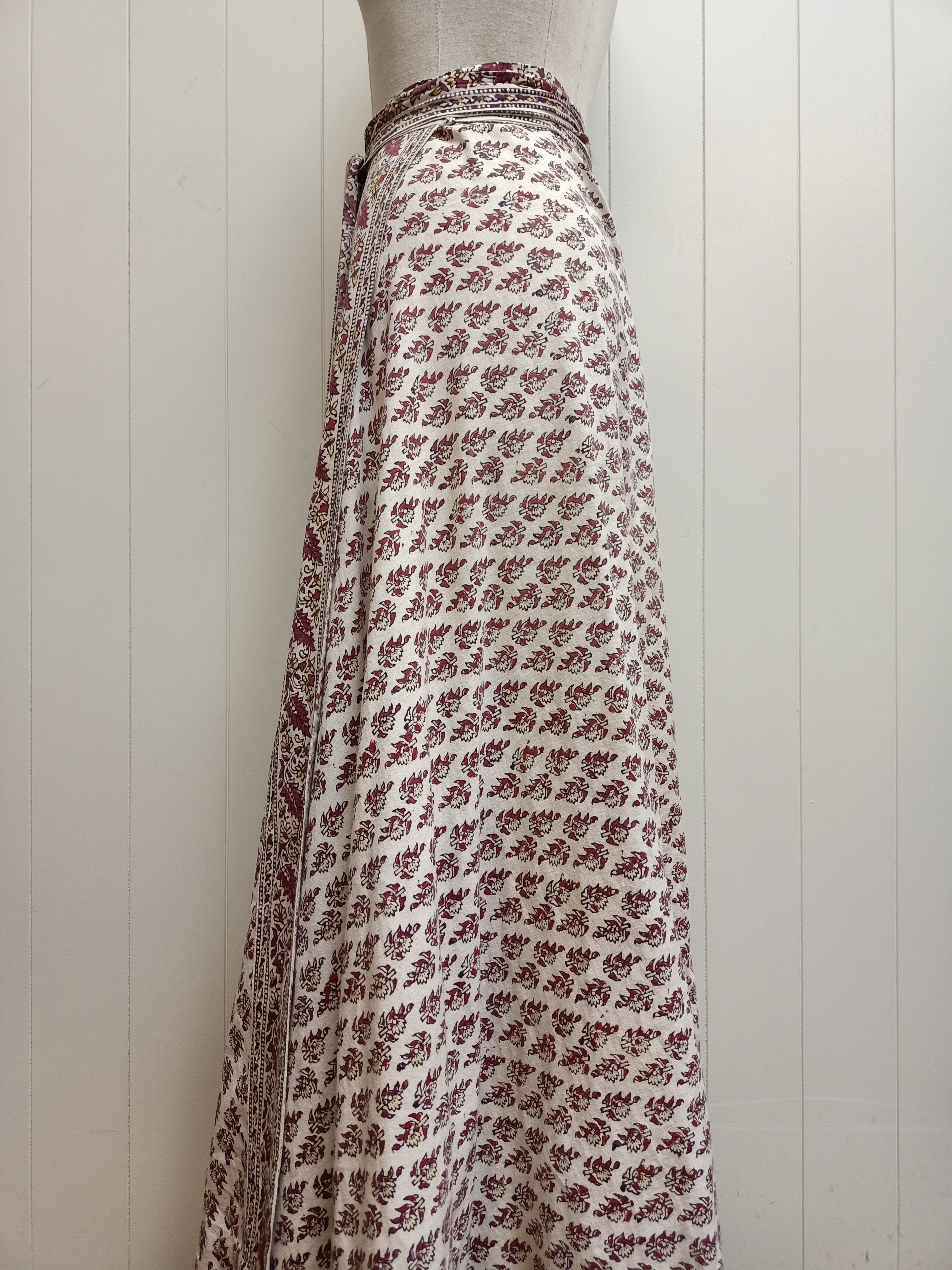 Vintage Wrap Around Skirt