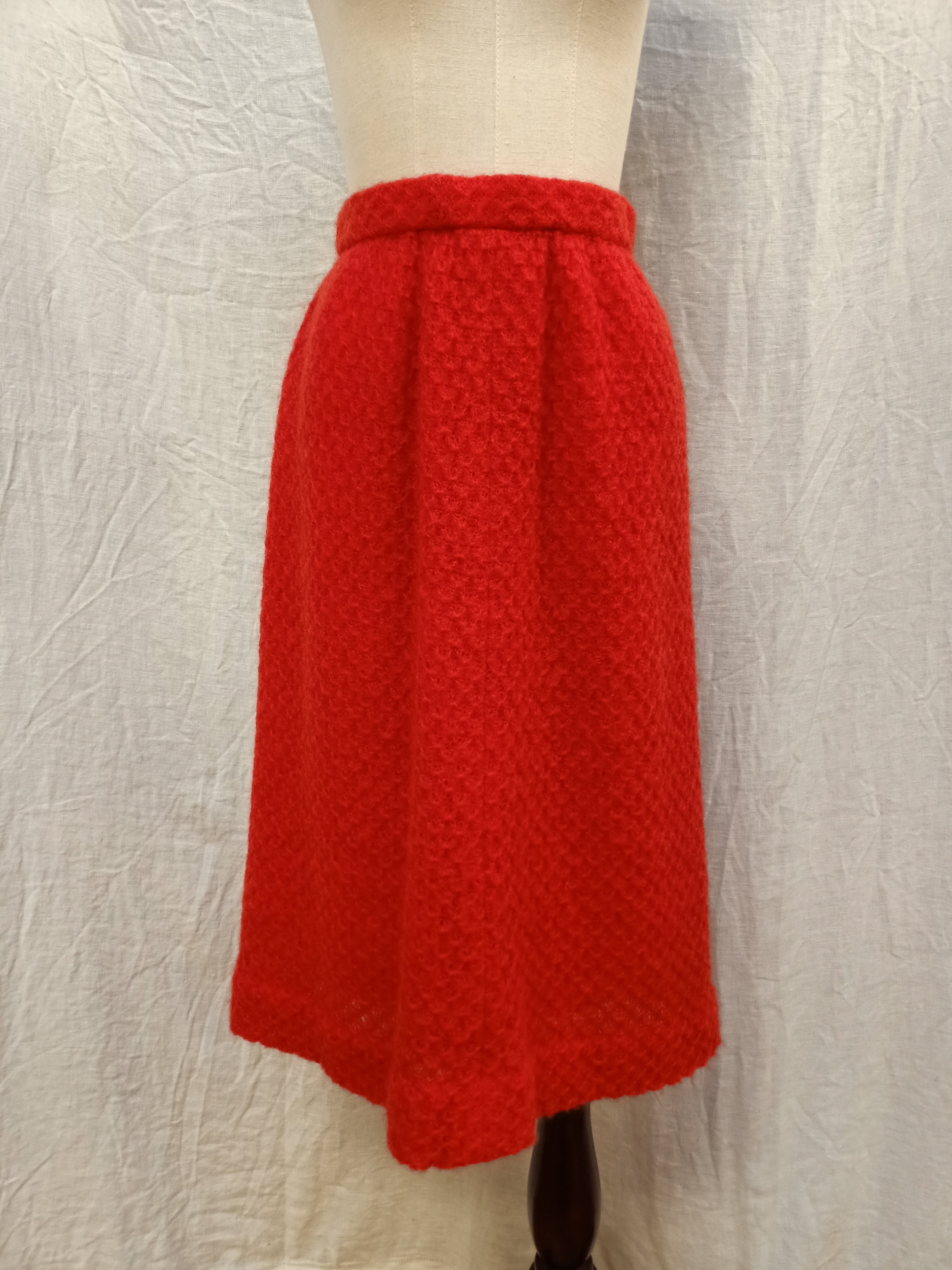 Red Soft Touch Skirt