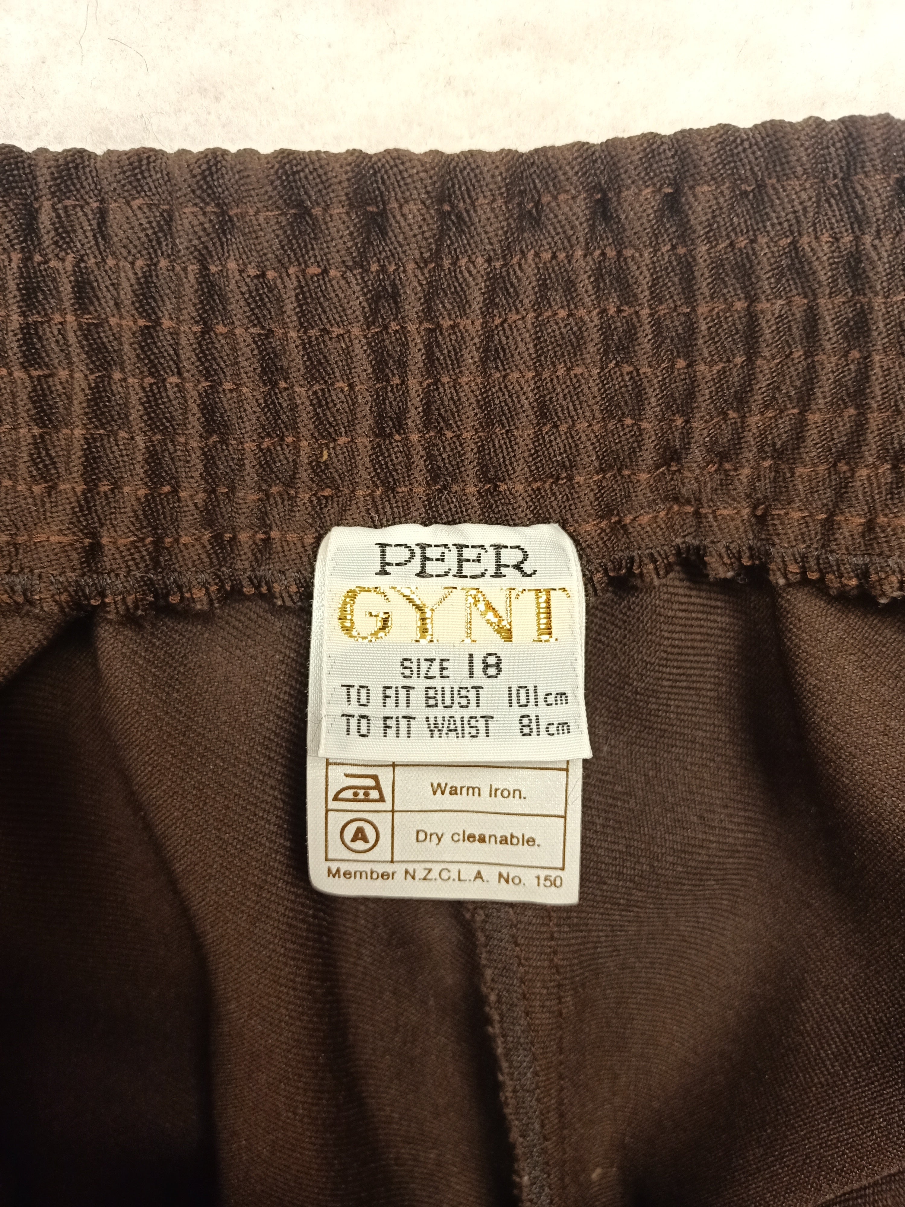 Vintage Peer Gynt Brown Pants