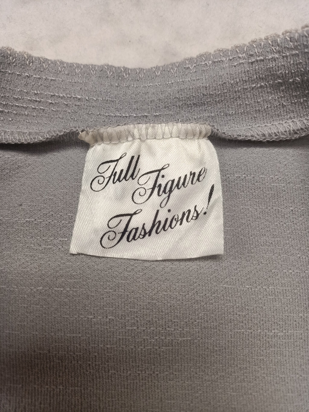 Vintage Full Figure Fashions! Slub Shirt