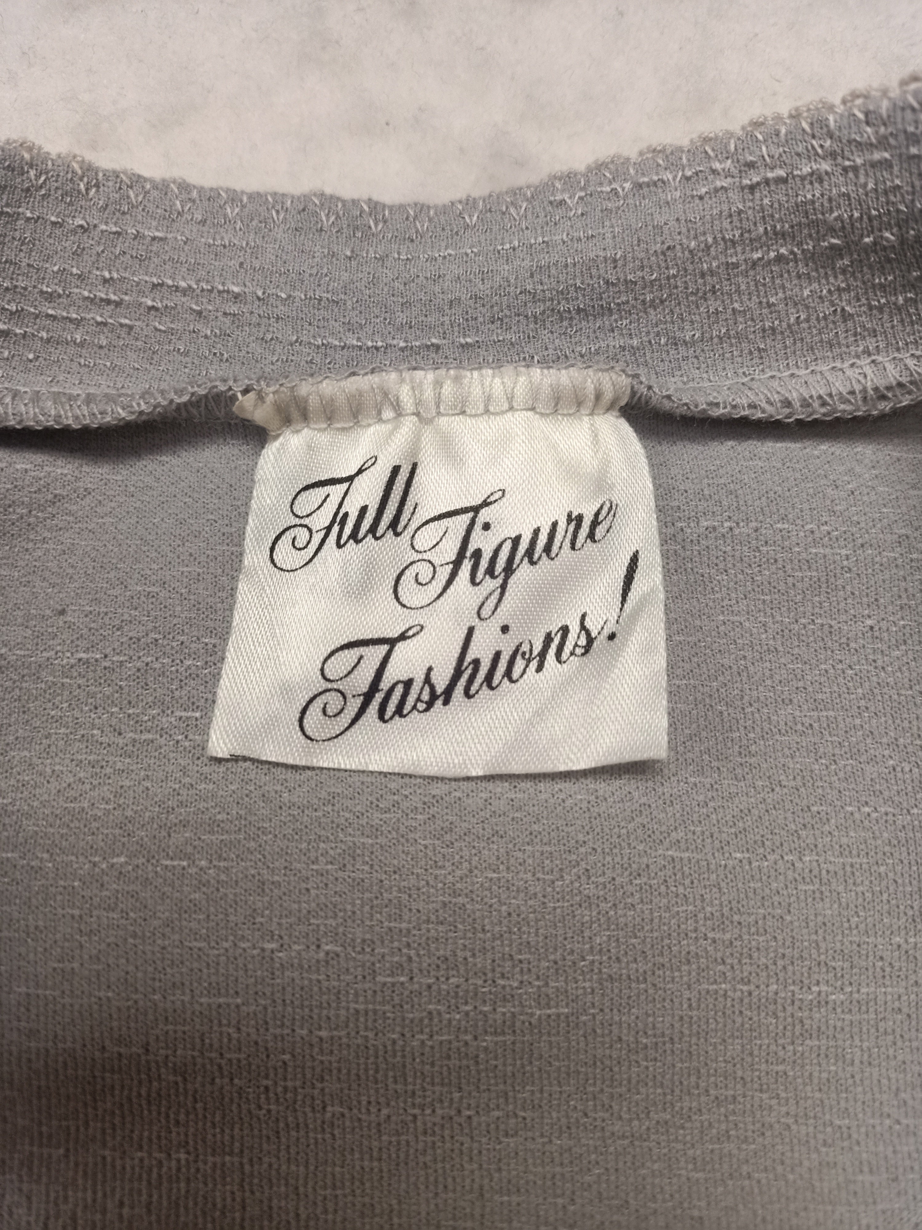 Vintage Full Figure Fashions! Slub Shirt