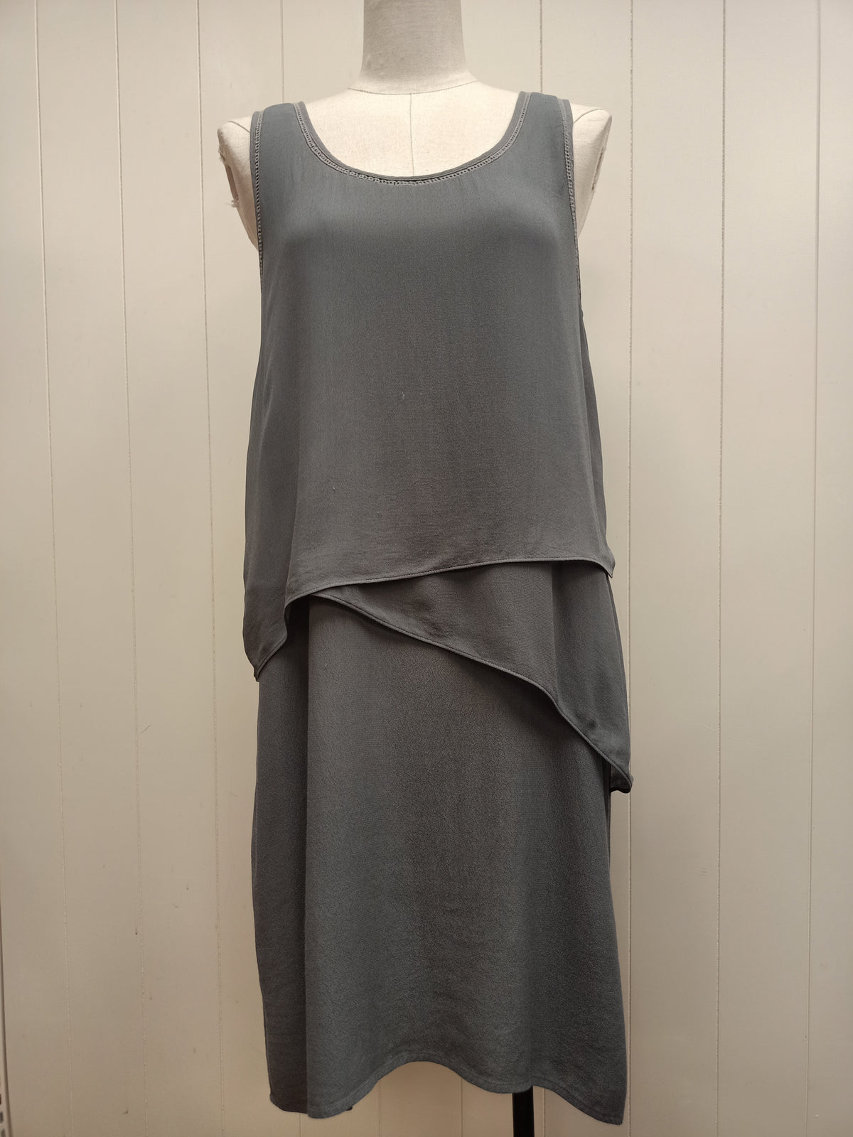 Mint Velvet Assymetric Crepe Dress
