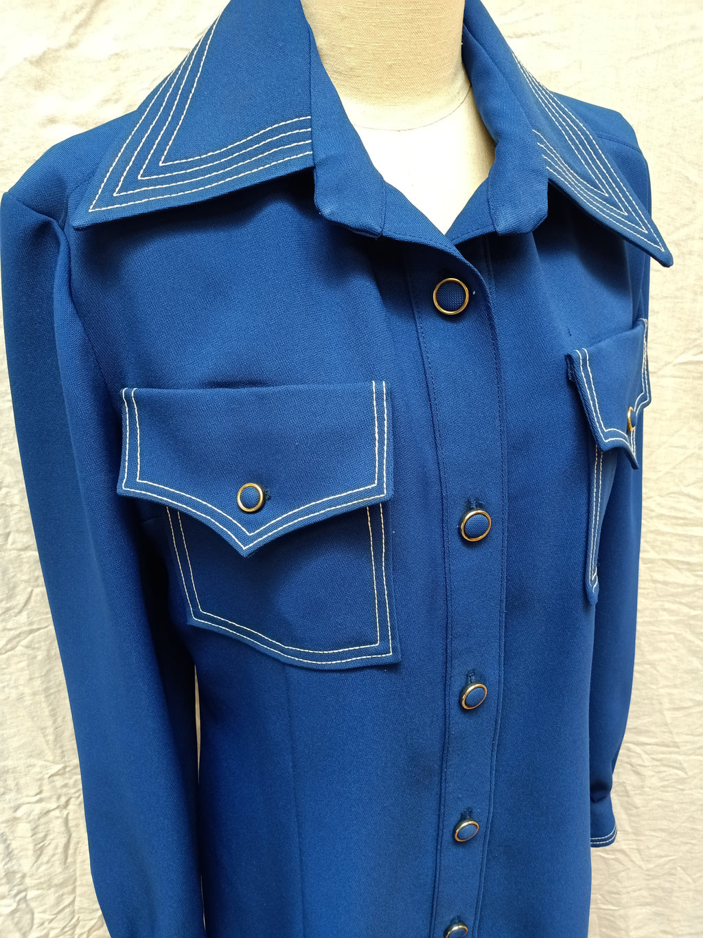 Vintage Button Up Dress