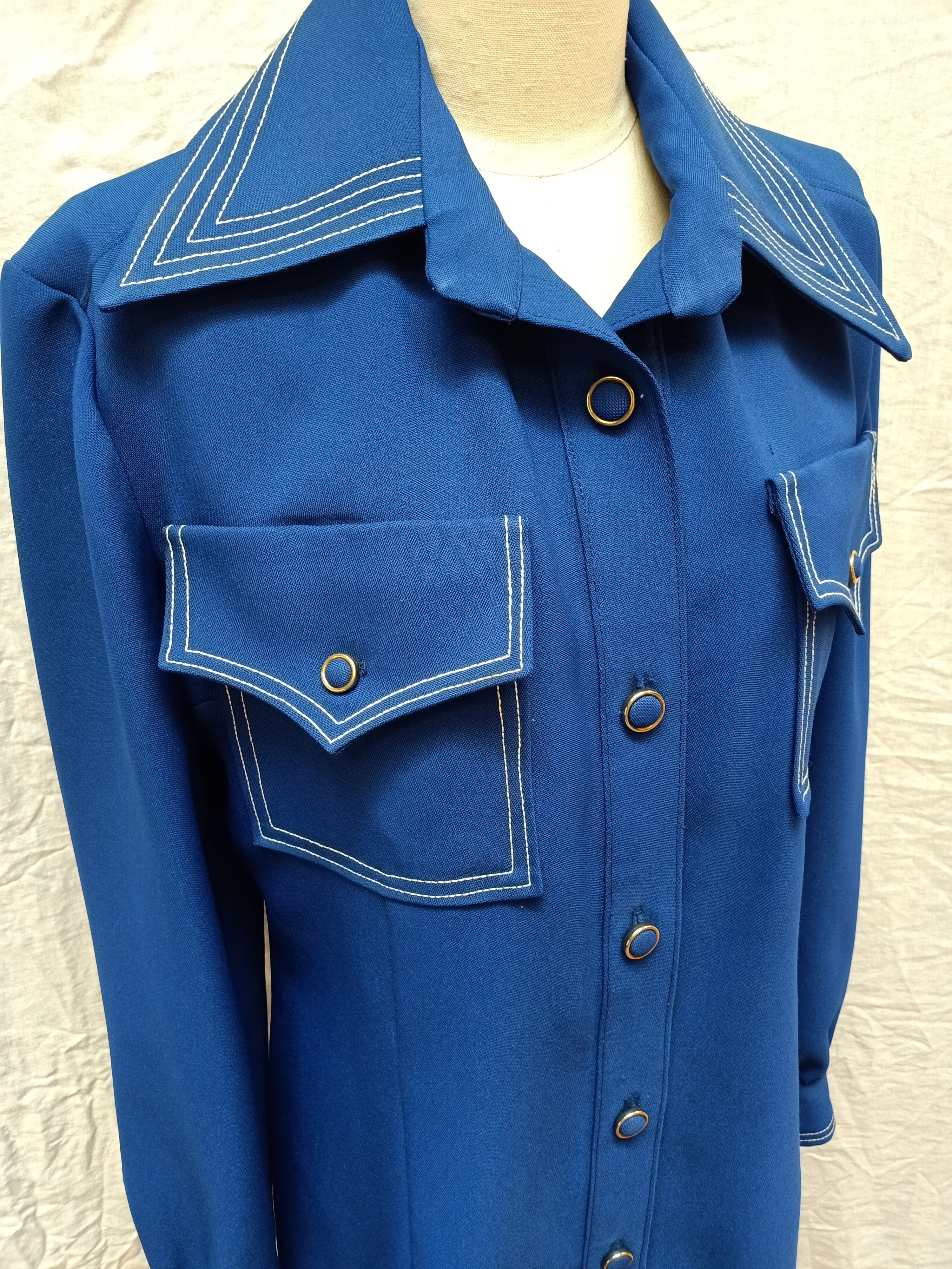 Vintage Button Up Dress