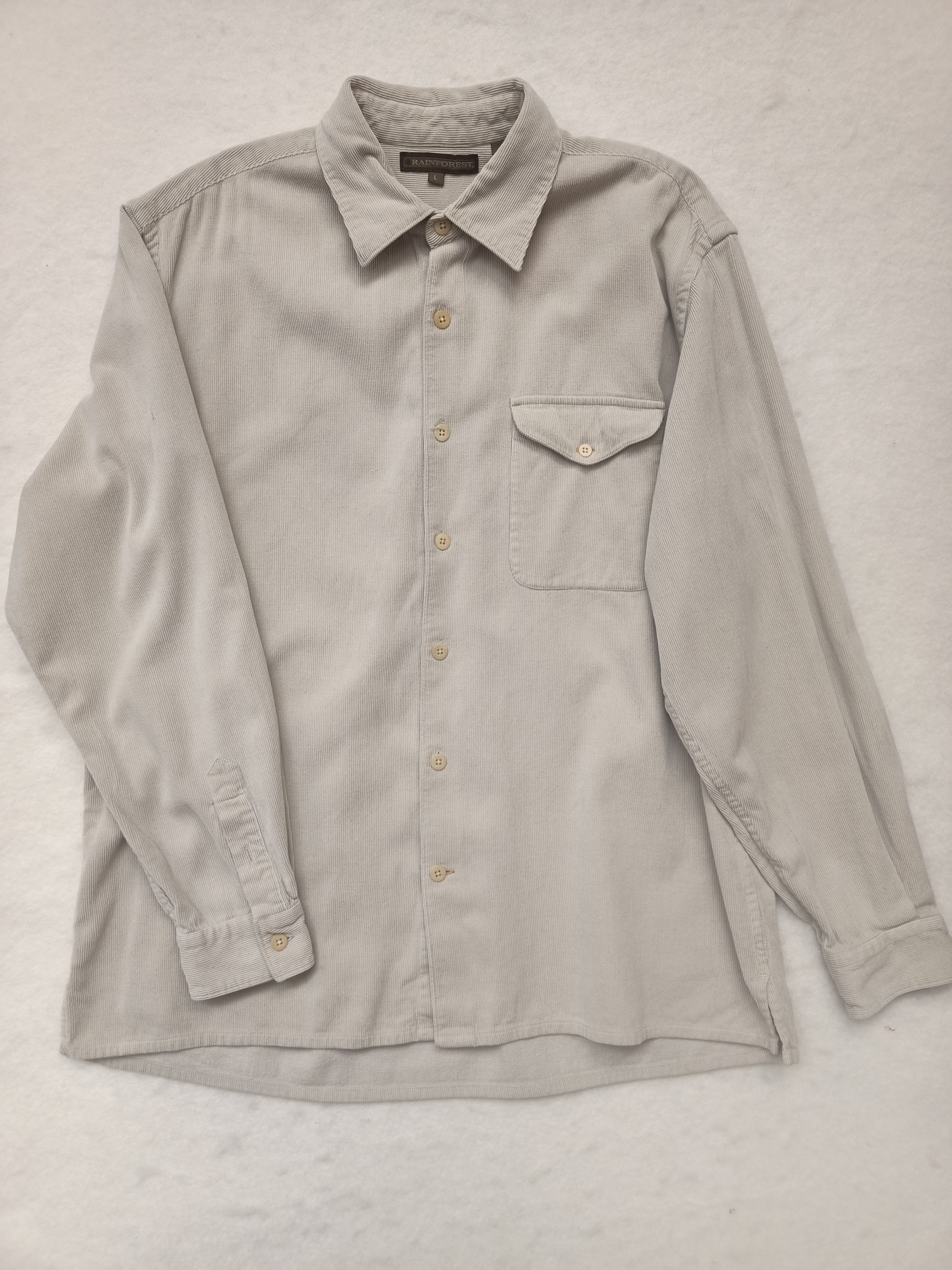 Retro Rainforest Corduroy Shirt