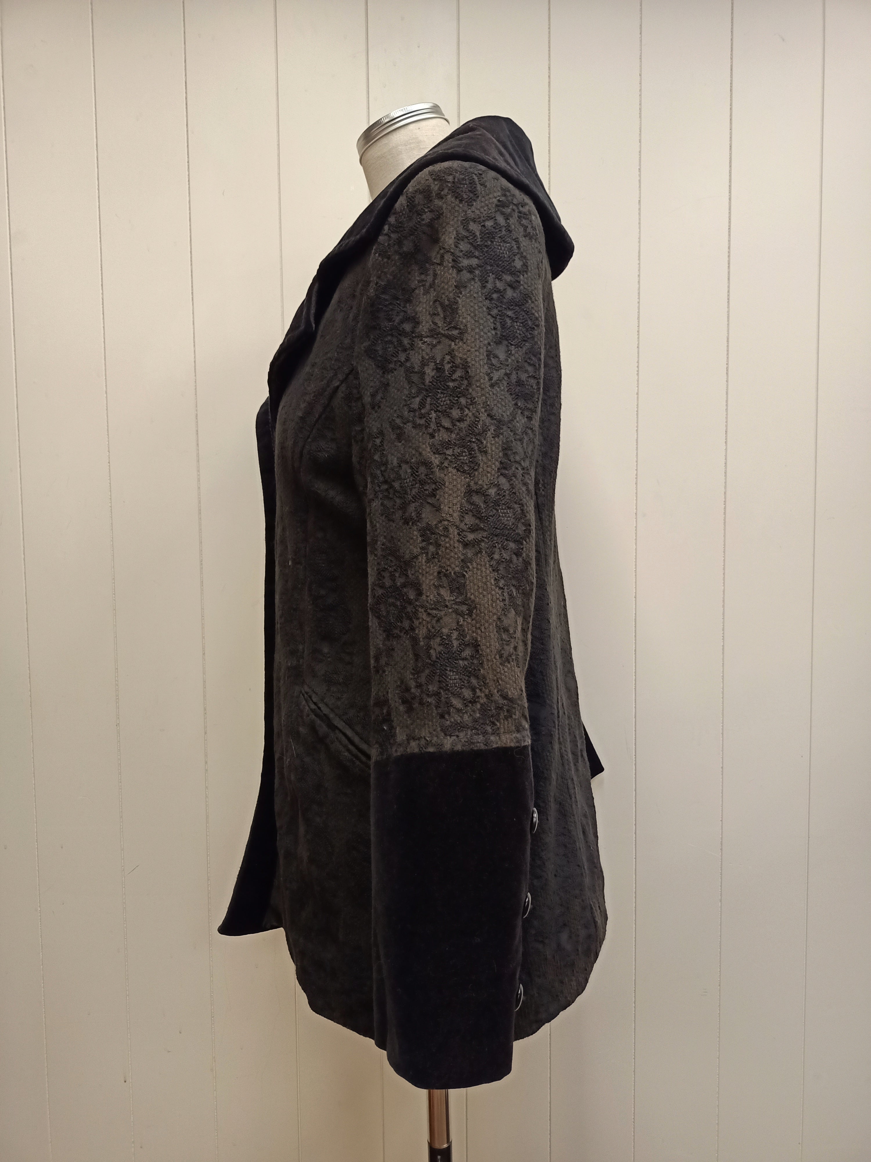 Retro Cladcat Velvet & Jacquard Jacket
