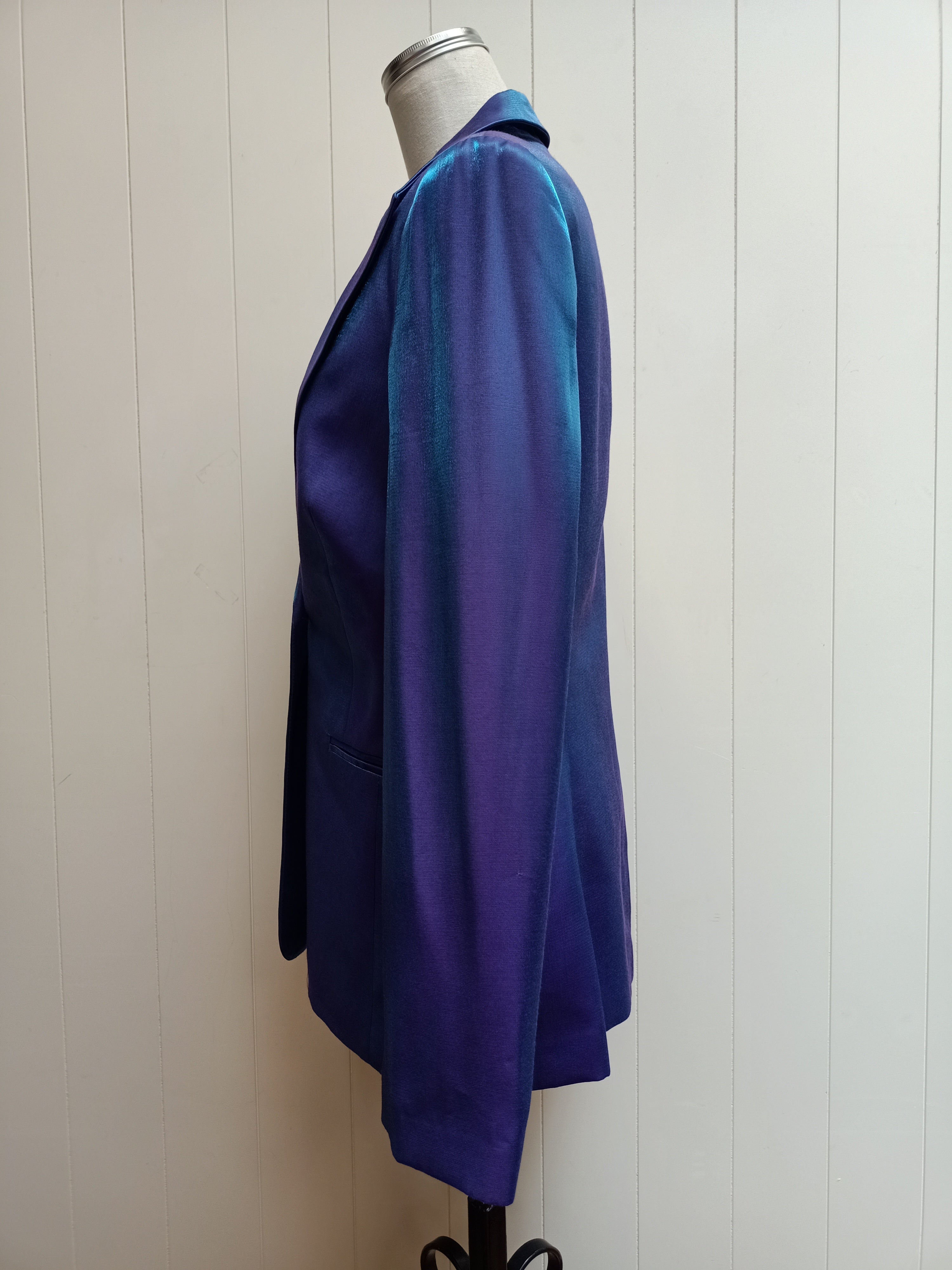 Iridescent Guava Blazer