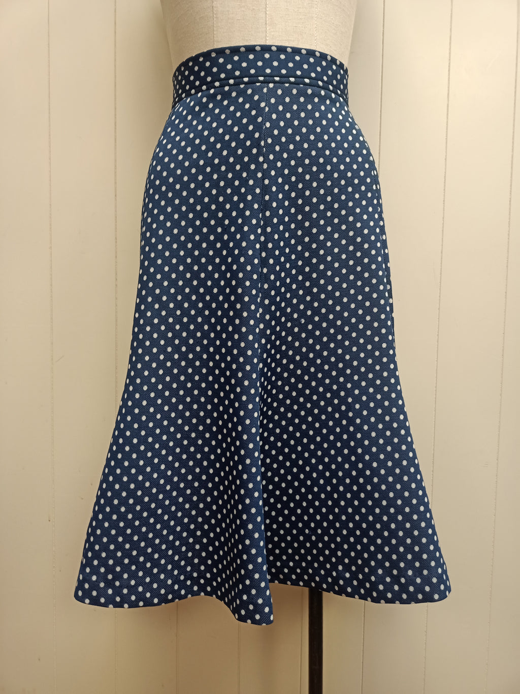 Vintage Lady Californian Polka Dot Skirt
