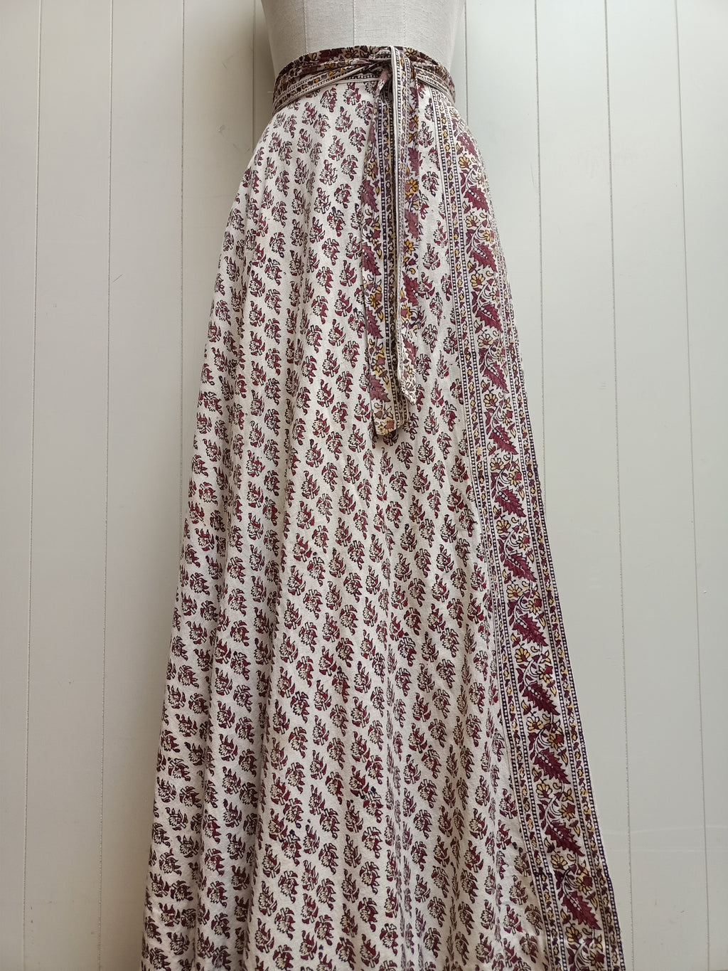 Vintage Wrap Around Skirt