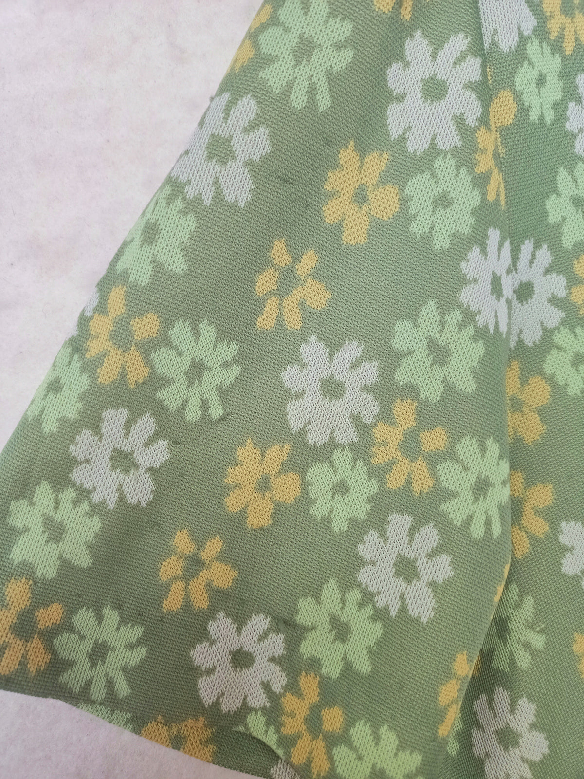 Vintage Silverdale Floral Polo Shirt