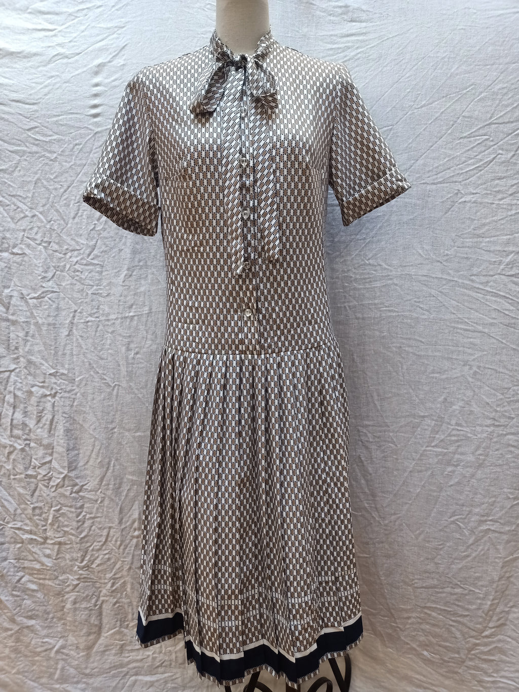 Vintage Eastex Pleated Dress