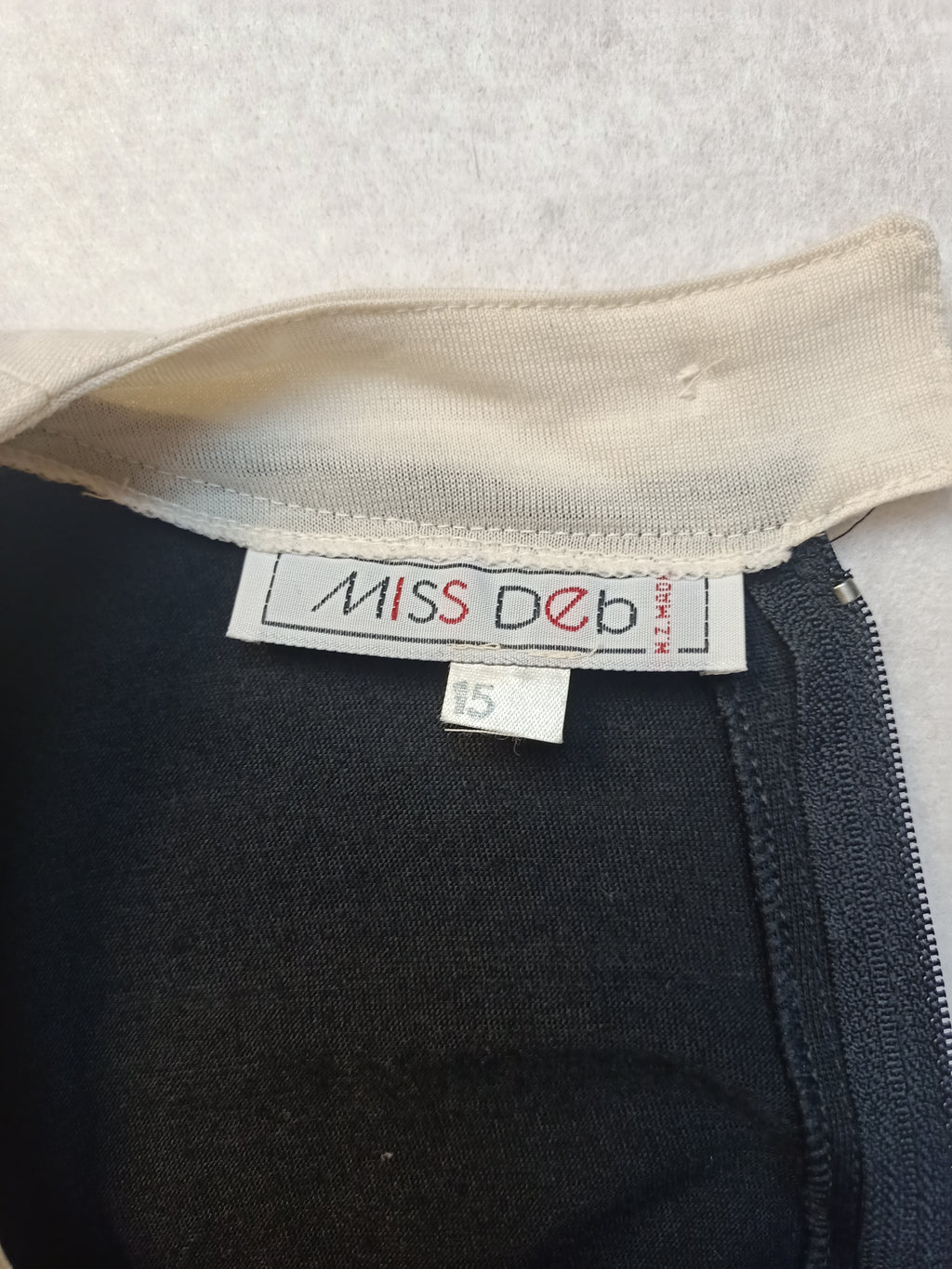 Miss Deb Drop Waist Dress