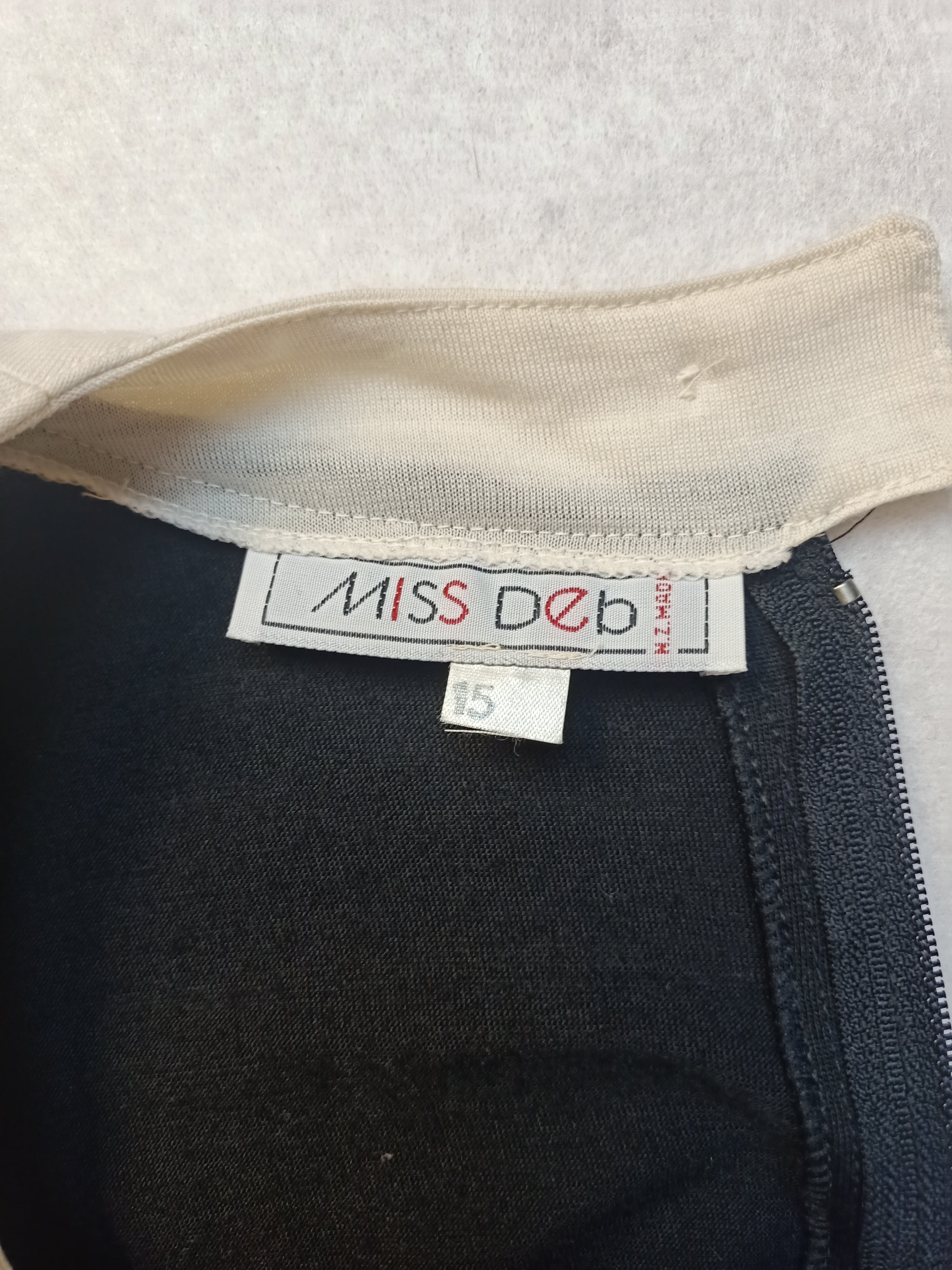 Miss Deb Drop Waist Dress
