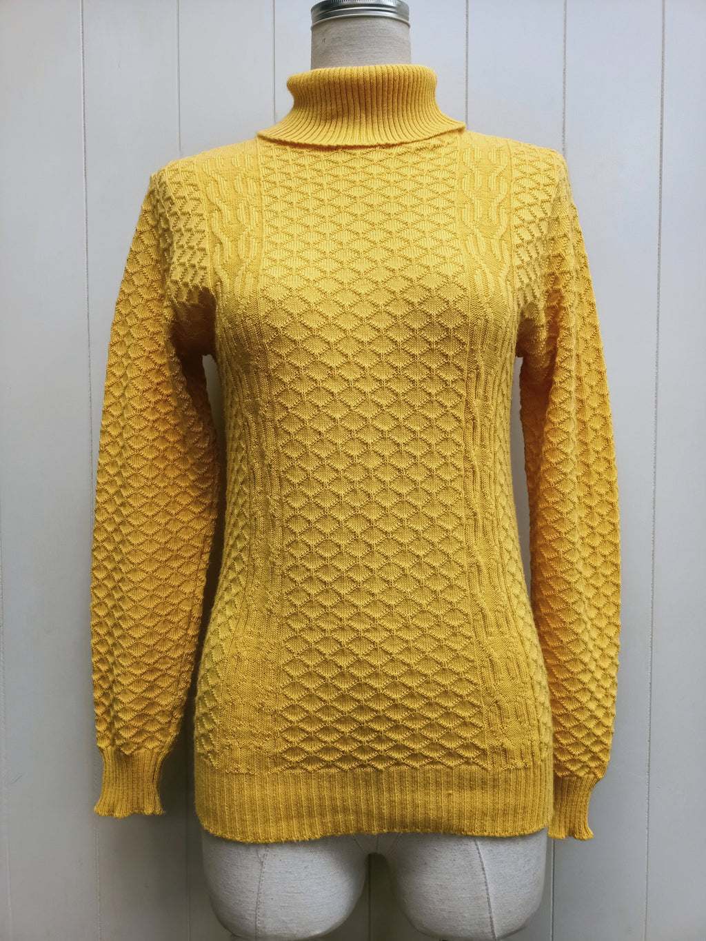 Vintage Lindsay Royal Yellow Sweater