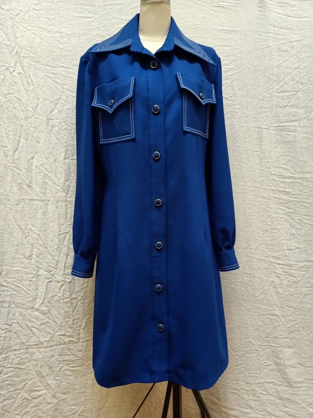 Vintage Button Up Dress