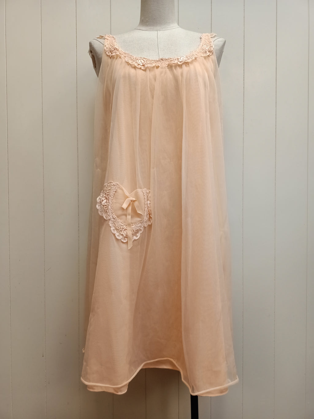 Vintage Starway Peach Nightie