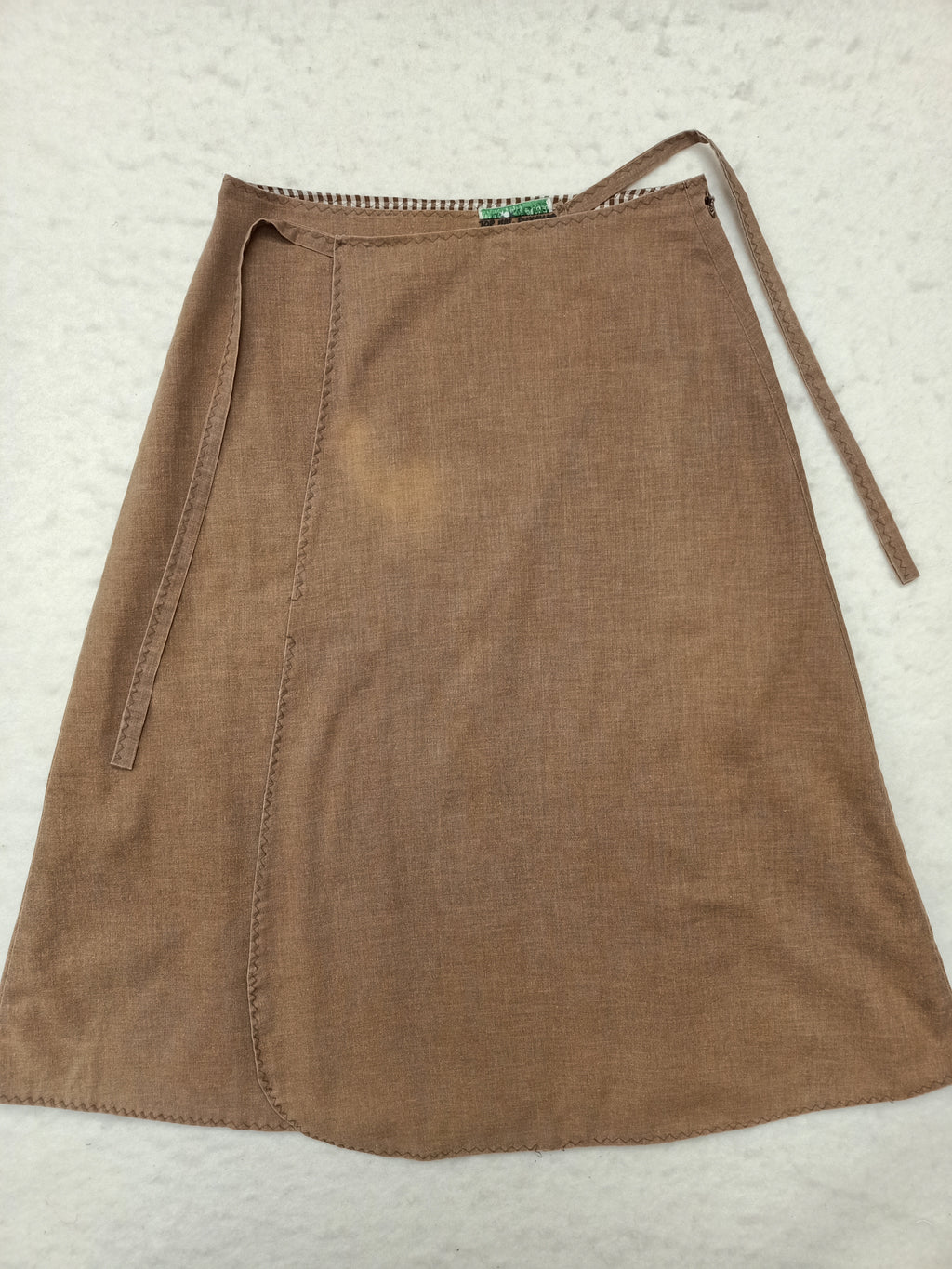 Vintage The Pond Flower Wrap Skirt