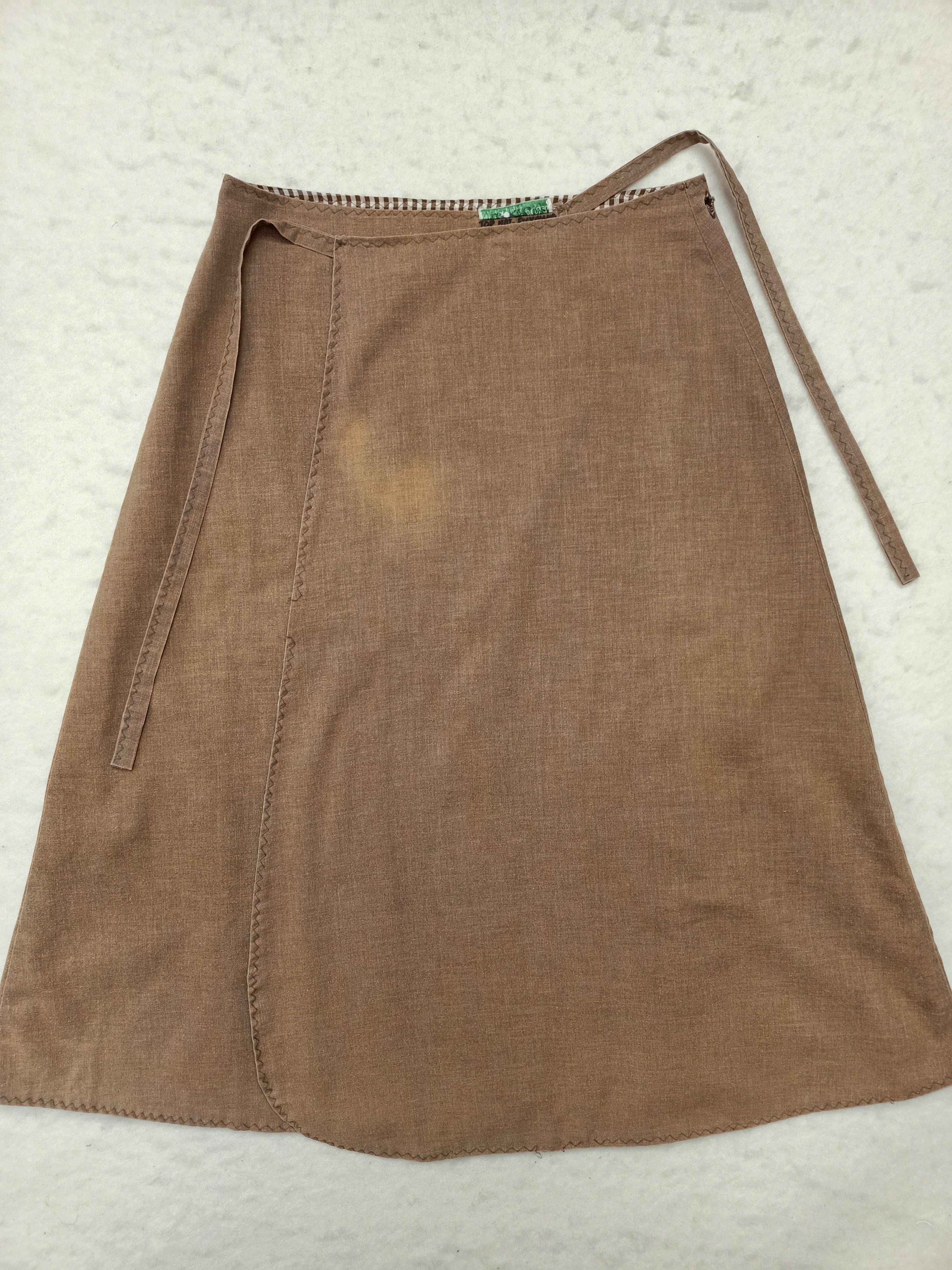 Vintage The Pond Flower Wrap Skirt