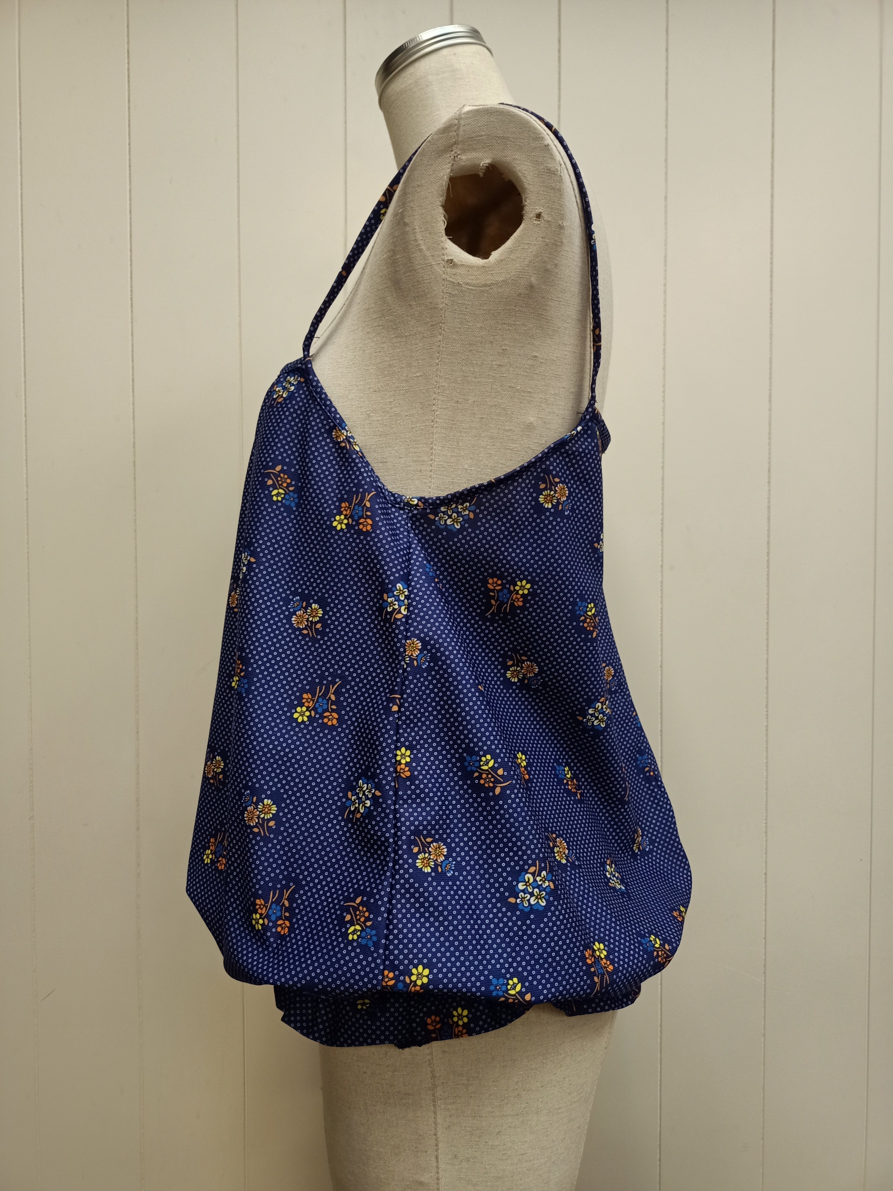 Vintage Bubble Hem Shirt