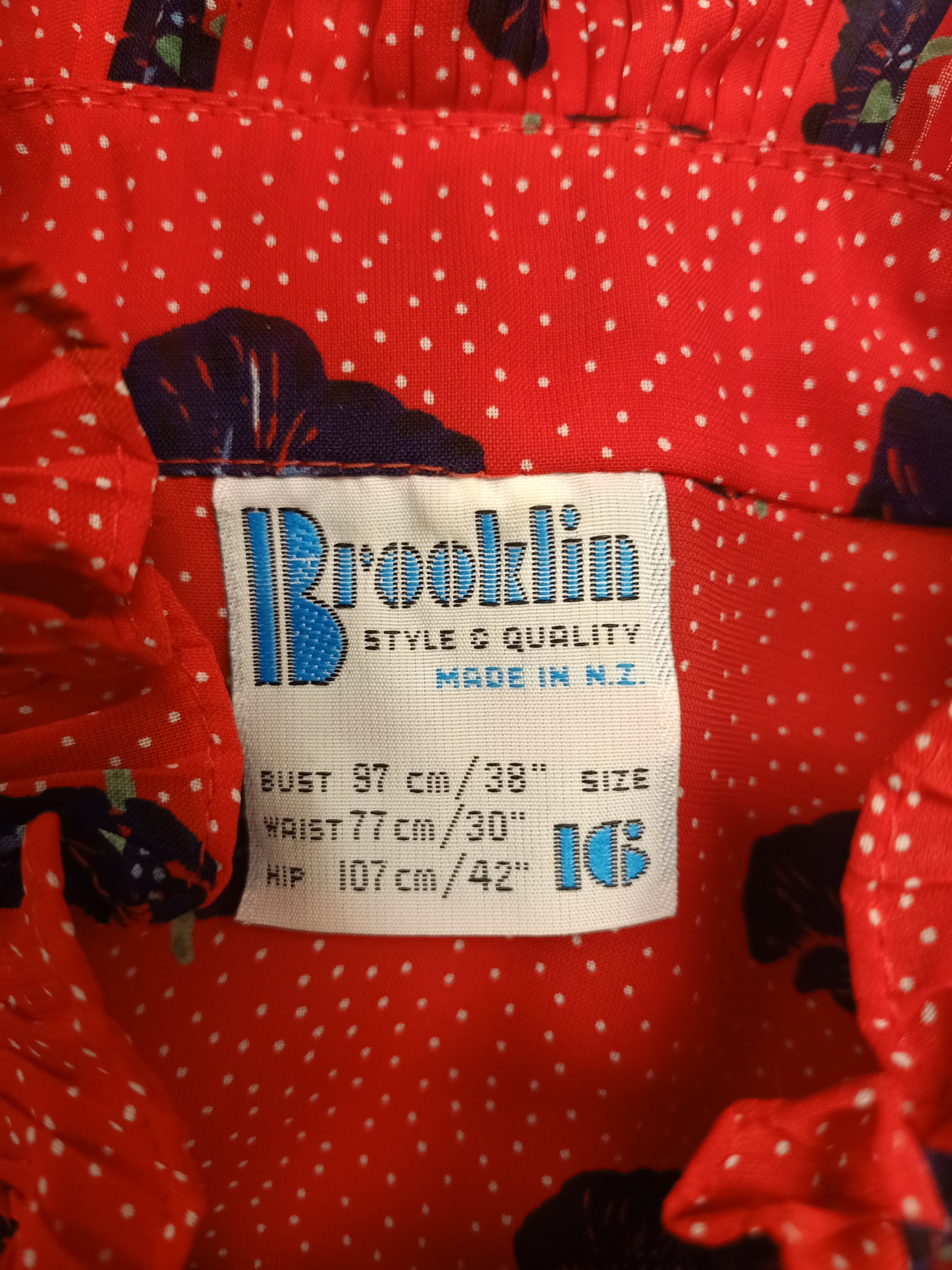 Vintage Brooklin Poppy Dress