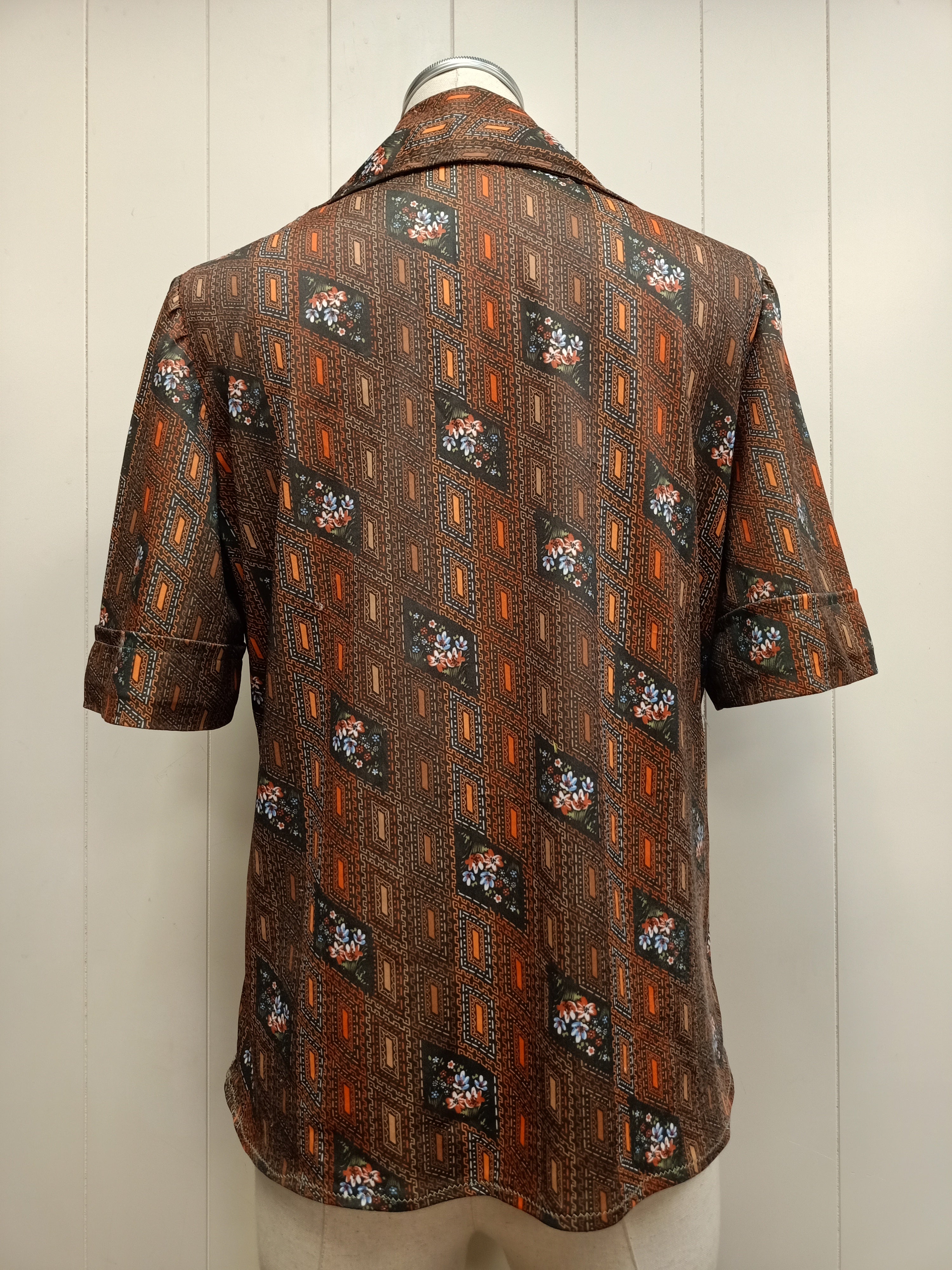Vintage Floral Medallion Shirt