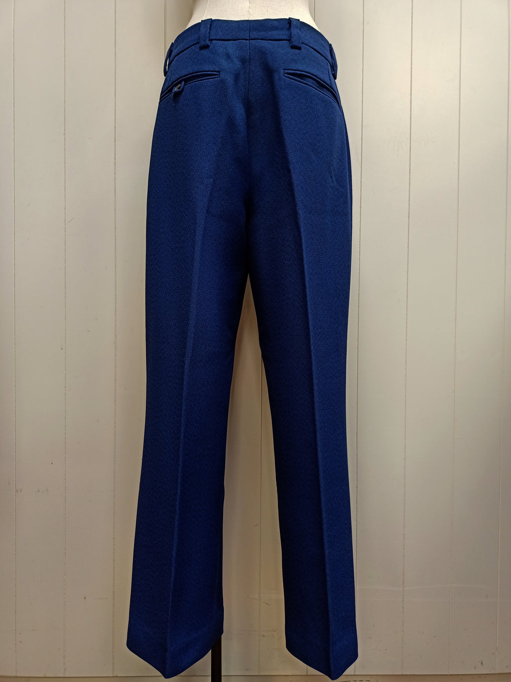 Vintage Mens Broadway Dark Blue Pants