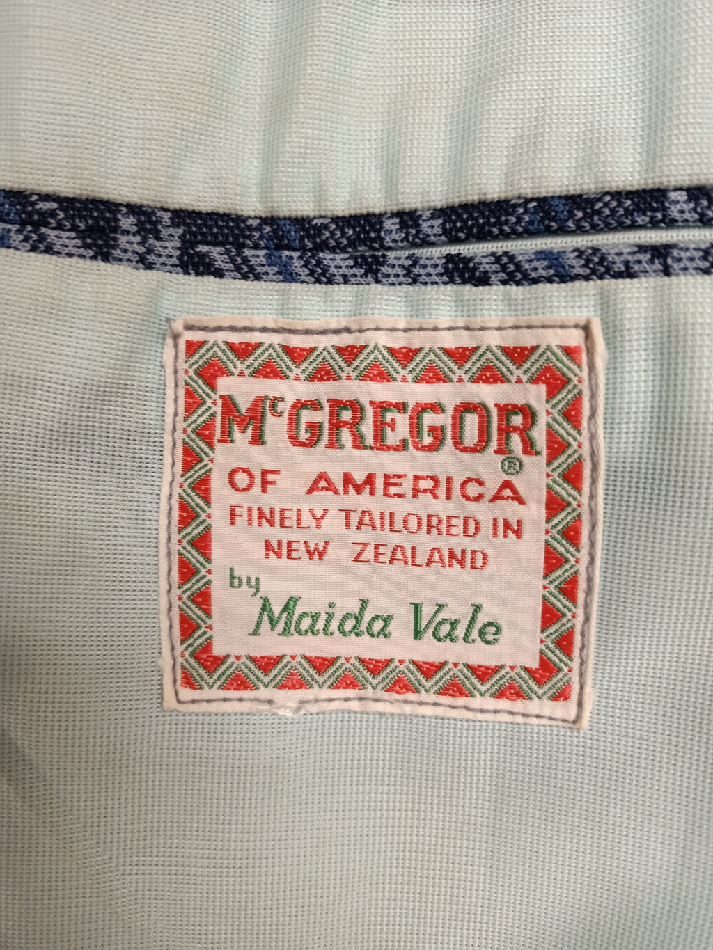 Vintage Mens McGregor Checkered Blazer