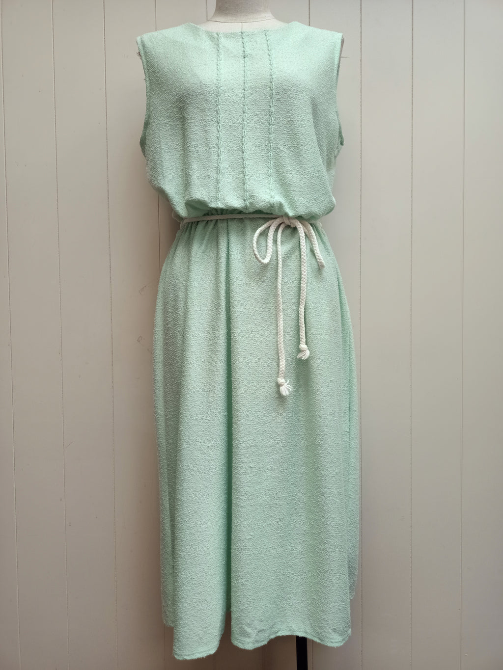 Vintage Mint Boucle Dress