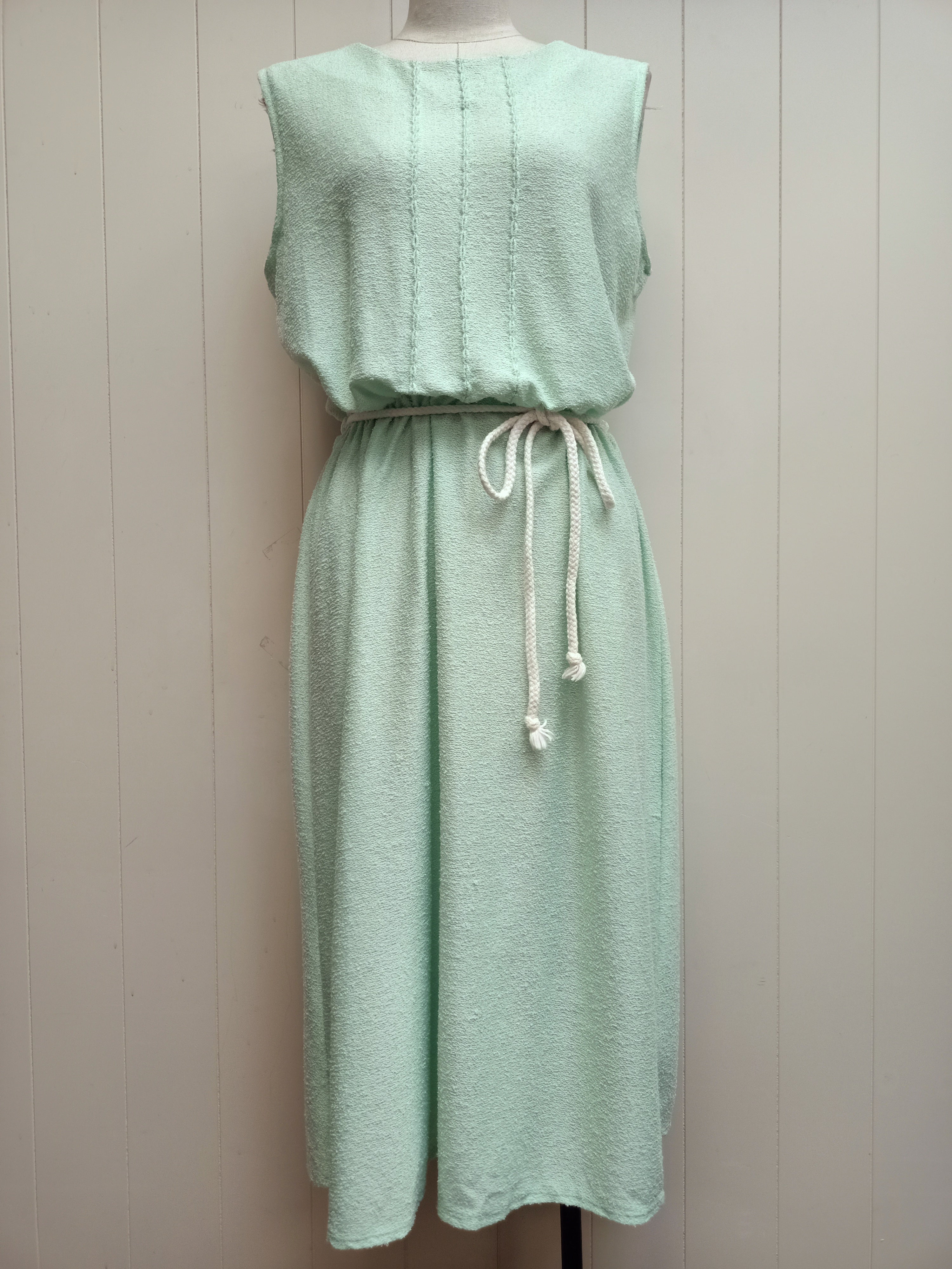 Vintage Mint Boucle Dress
