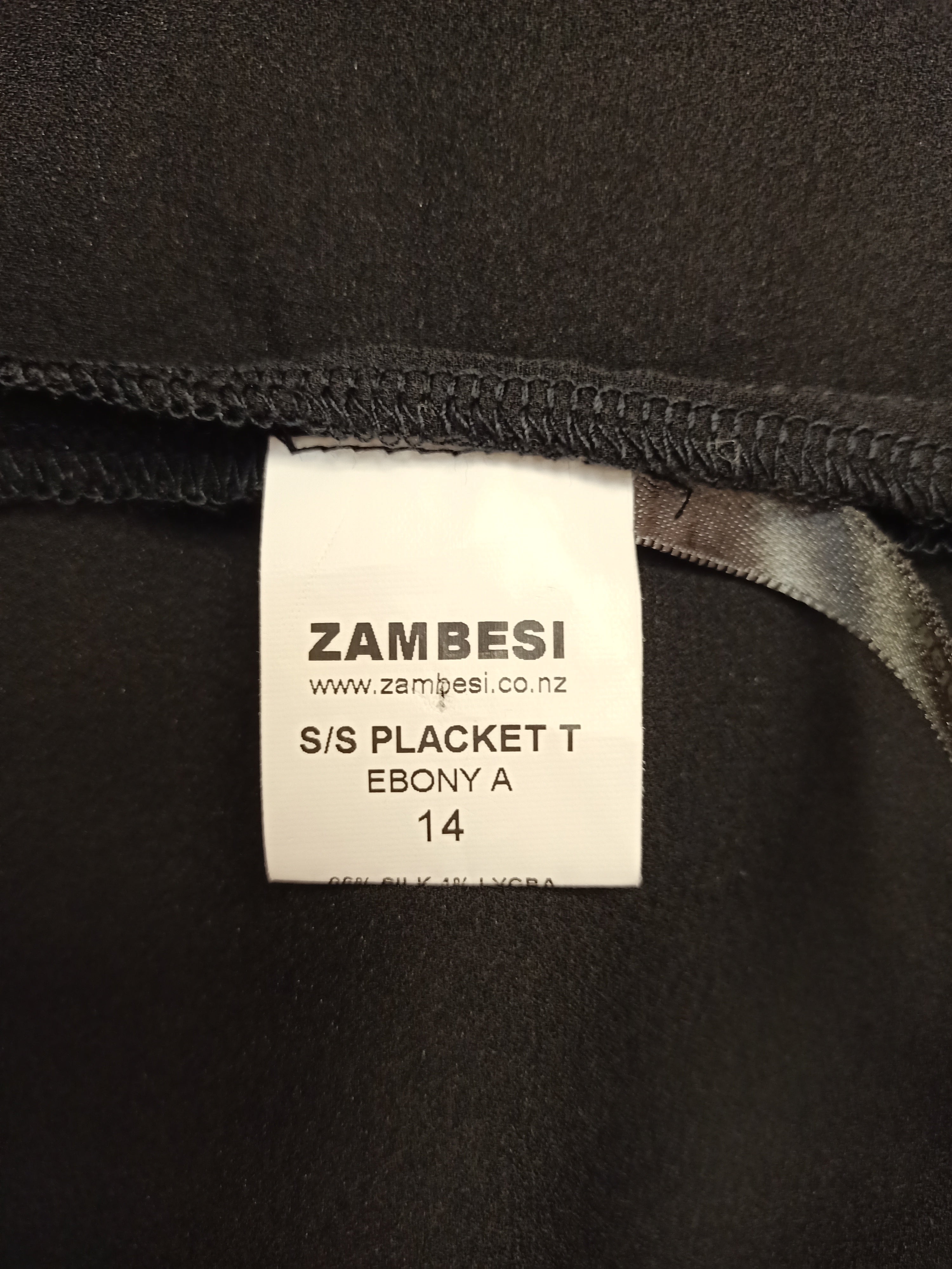 Zambesi S/S Placket T Shirt