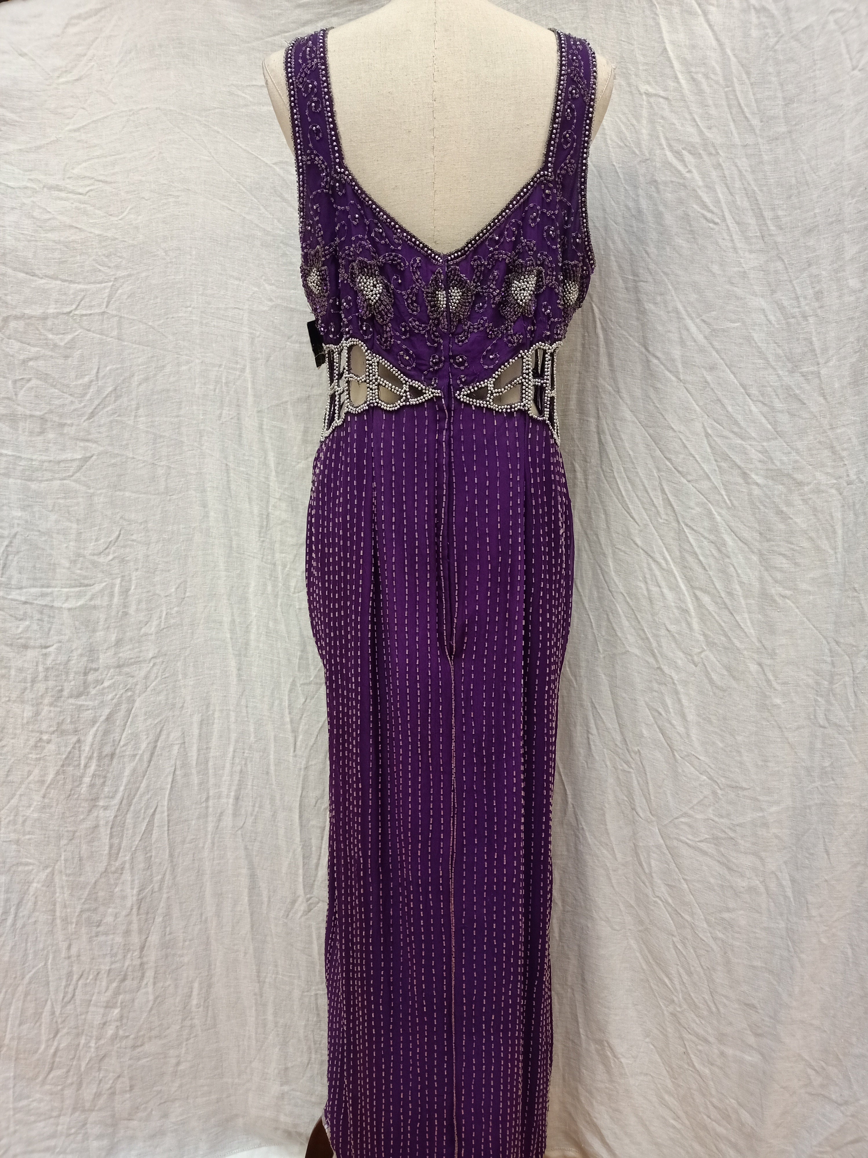 Landmark Silk Bedazzled Dress