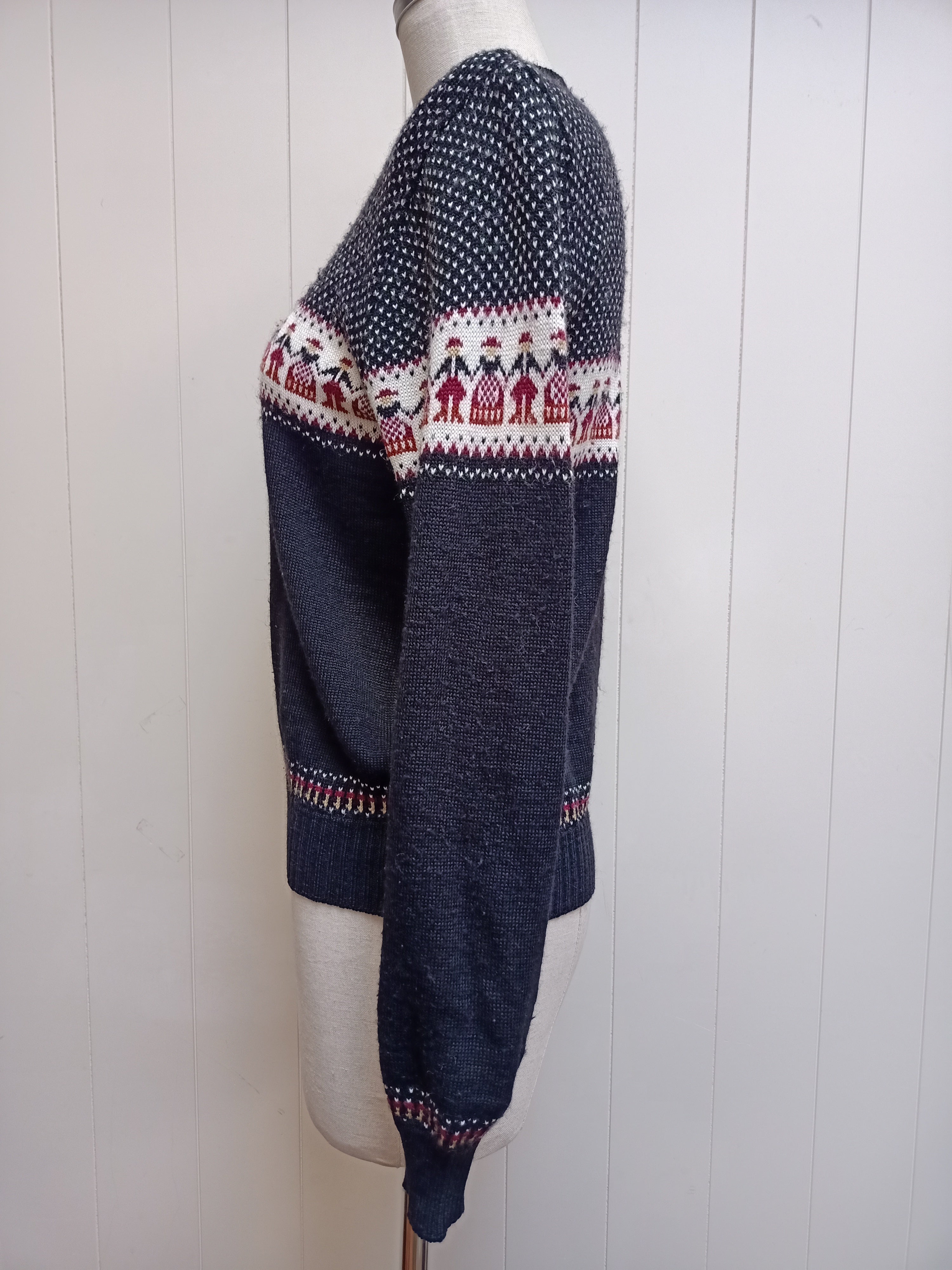 Vintage Nordic Knit Jumper