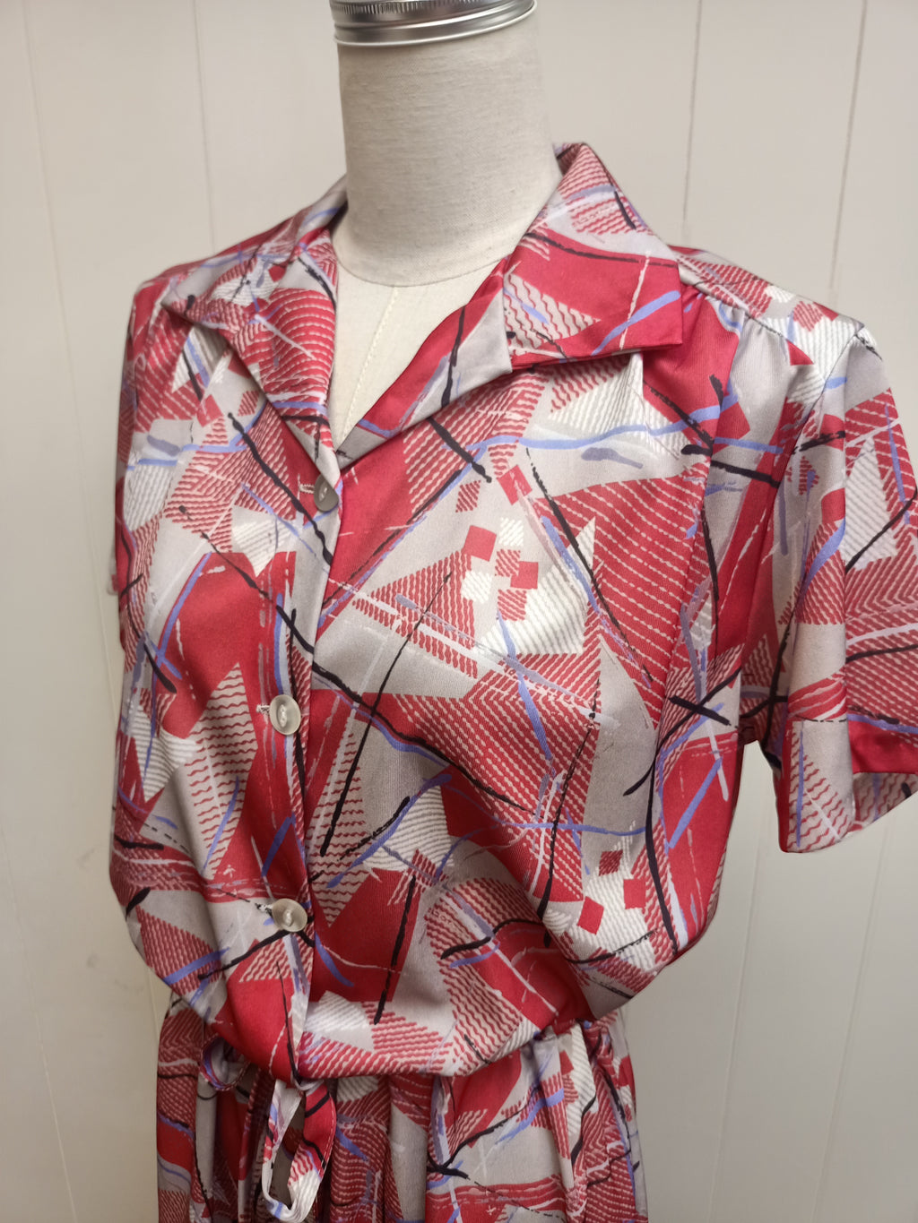 Vintage Nagels Abstract Dress