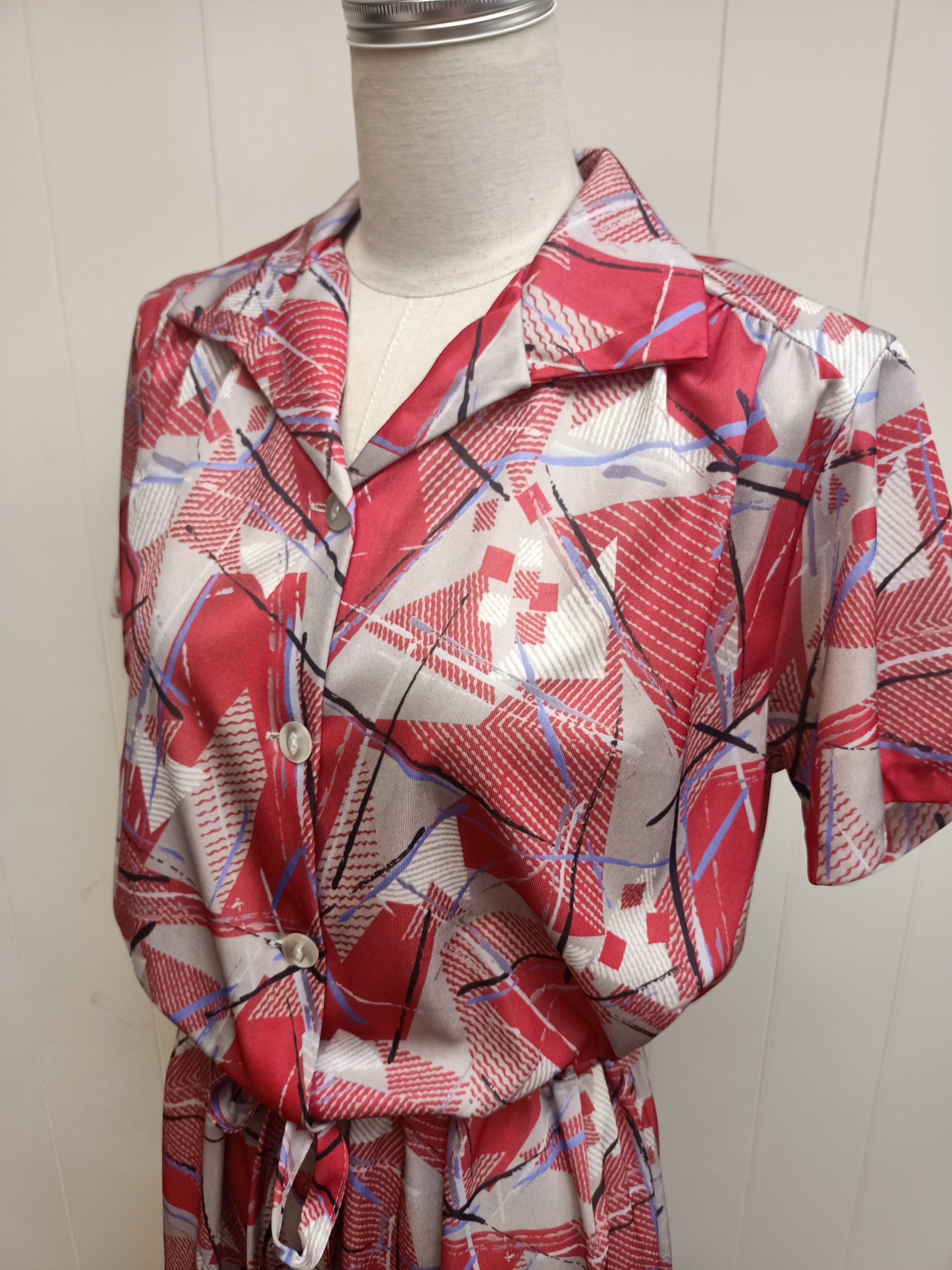 Vintage Nagels Abstract Dress